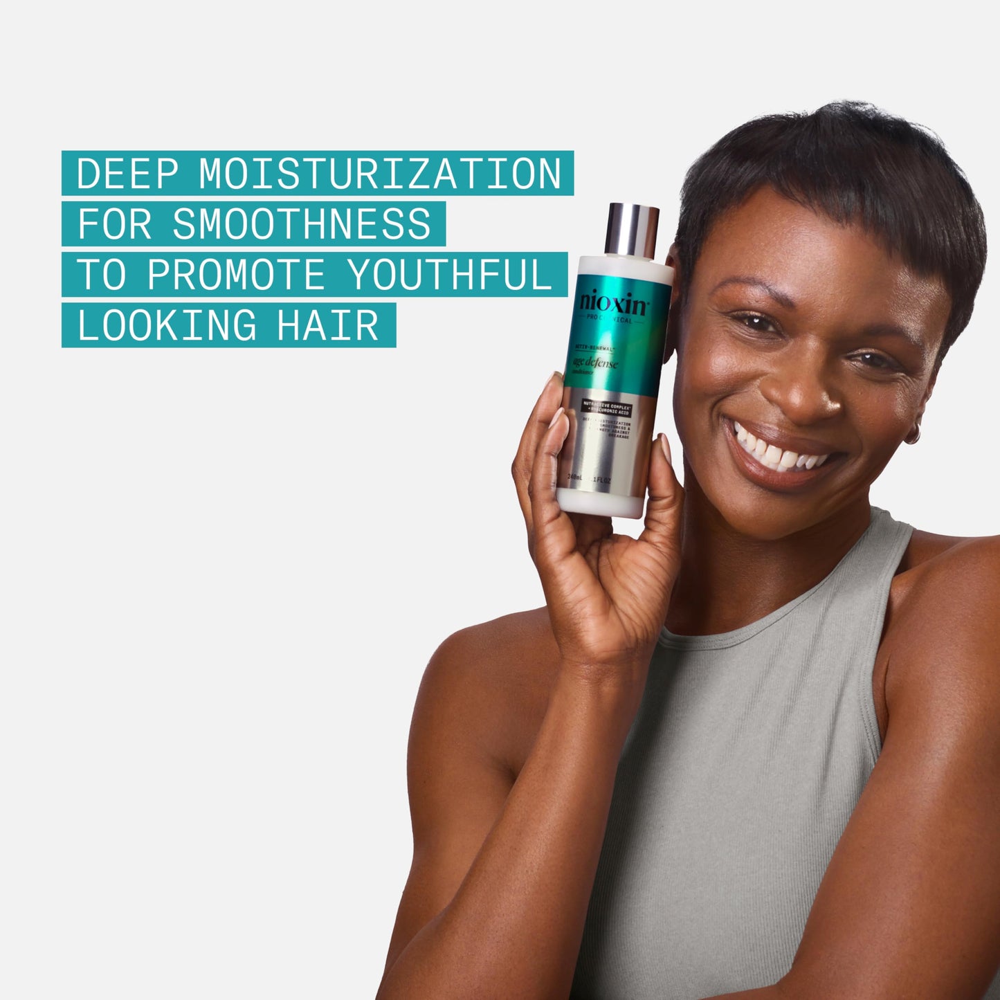 NIOXIN Age Defense Conditioner for Aging Hair | Strength & Moisture