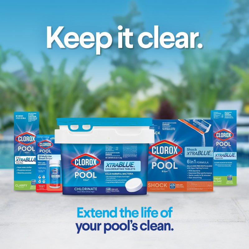Clorox® Pool&Spa™ Swimming Pool pH Up, Raises pH, Protects Against Eye and Skin Irritation, 4LB (Pack of 1)
