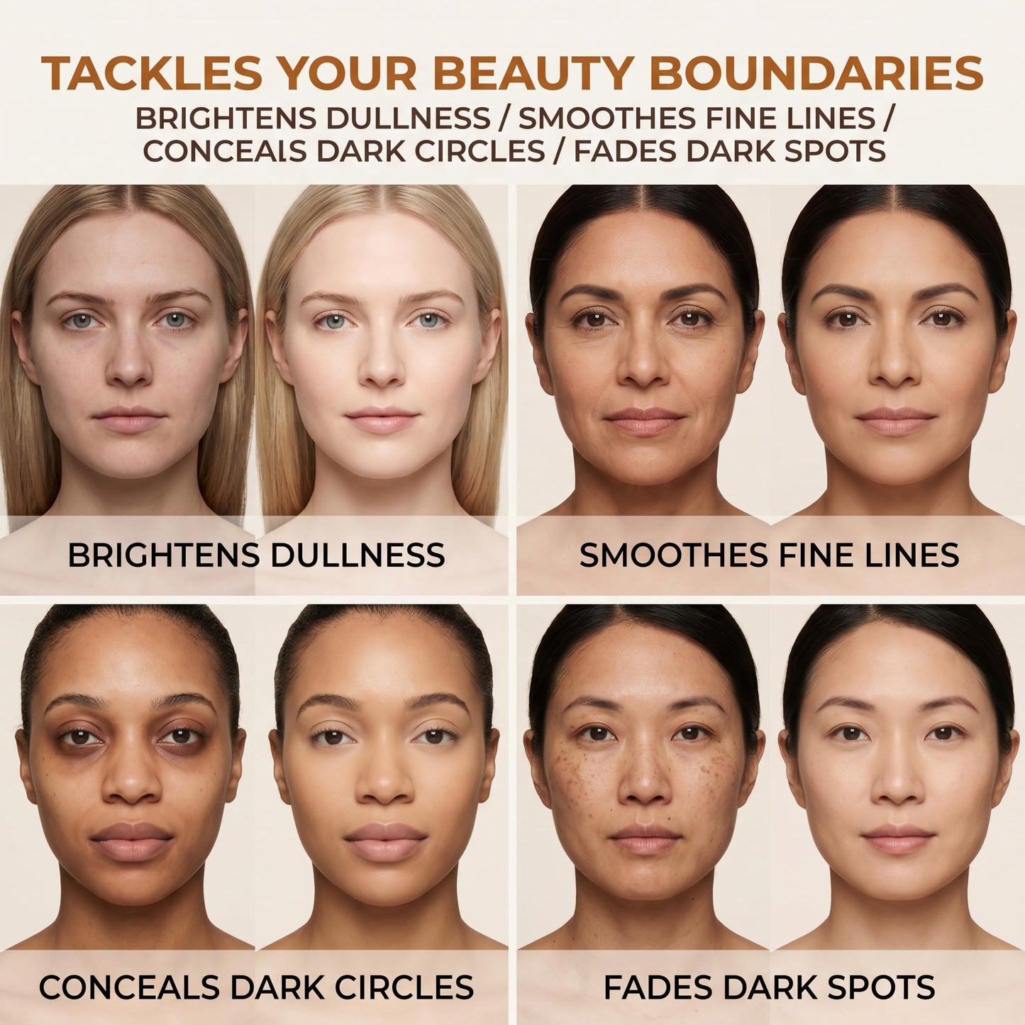 Aigomc BB blur tinted moisturizer Broad Spectrum SPF 30 – Medium Buildable Coverage with Natural Lightweight Matte Finish, Vegan & Cruelty Free