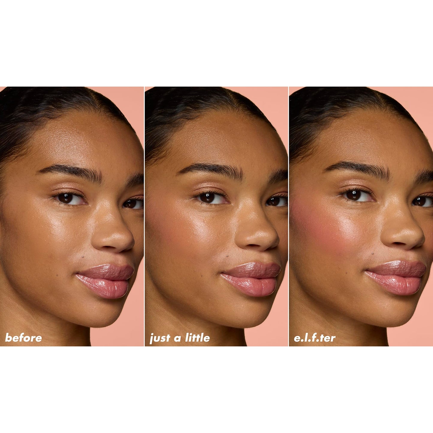 e.l.f. Soft Glam Cream Blush Stick, Buildable Cream Blush for A Natural Flush & Satin Finish, Made with Shea Butter, Vegan & Cruelty-Free, Gumball