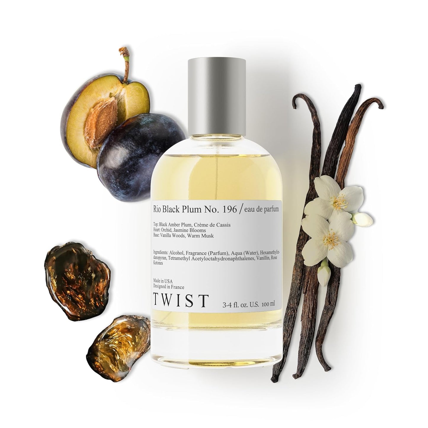 Eau De Parfum Inspired by Burberry Her - Long-Lasting Strawberry & Vanilla Fragrance Spray | 100 ml | Vegan & Clean Ingredients