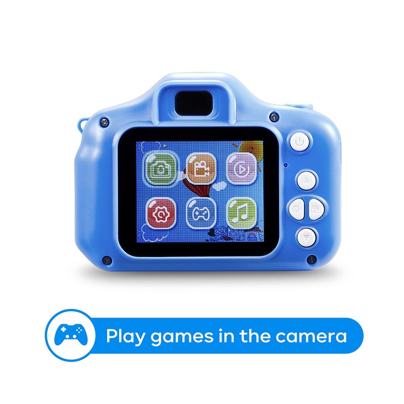 Vivitar Kidzcam Camera - 12 MP HD & Video, Blue, Kids 5+ Gift