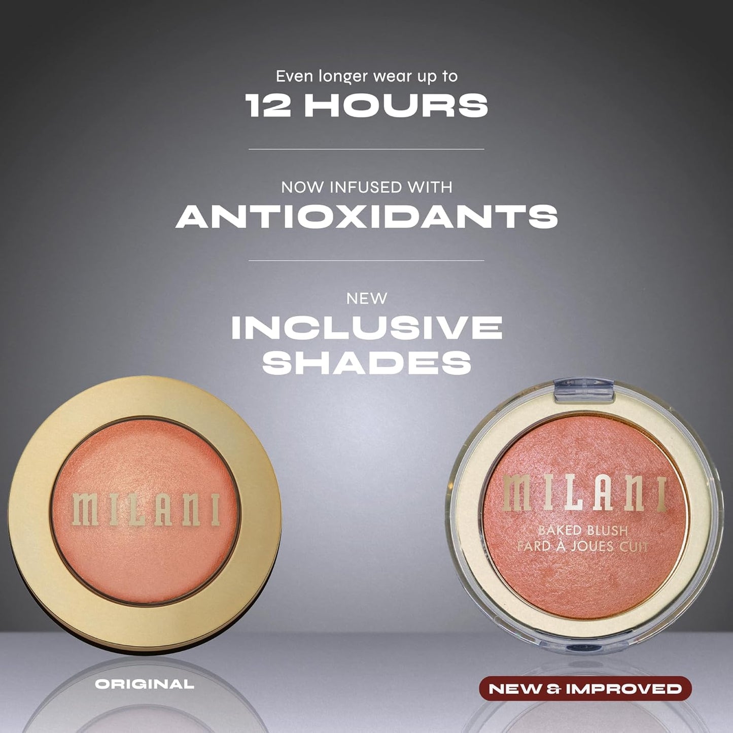 Milani Baked Blush - Cruelty-Free Powder Blush for Cheeks | Shape, Contour & Highlight - Dolce Pink