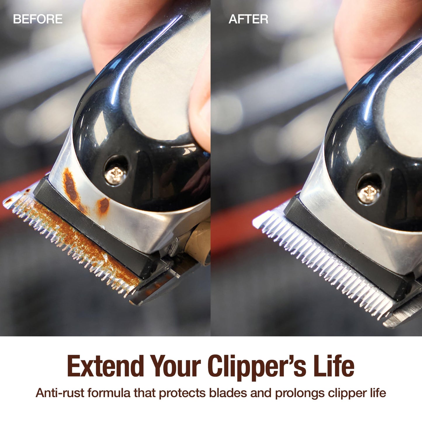 CLIPPERCIDE 5-in-1 Clipper Disinfectant Spray 15oz, 1 Pack | Cleans, Lubricates, Cools, Prevents Rust & Disinfects | Professional Clipper Spray for Barbers, Stylists & Pet Groomers | Made by BARBICIDE