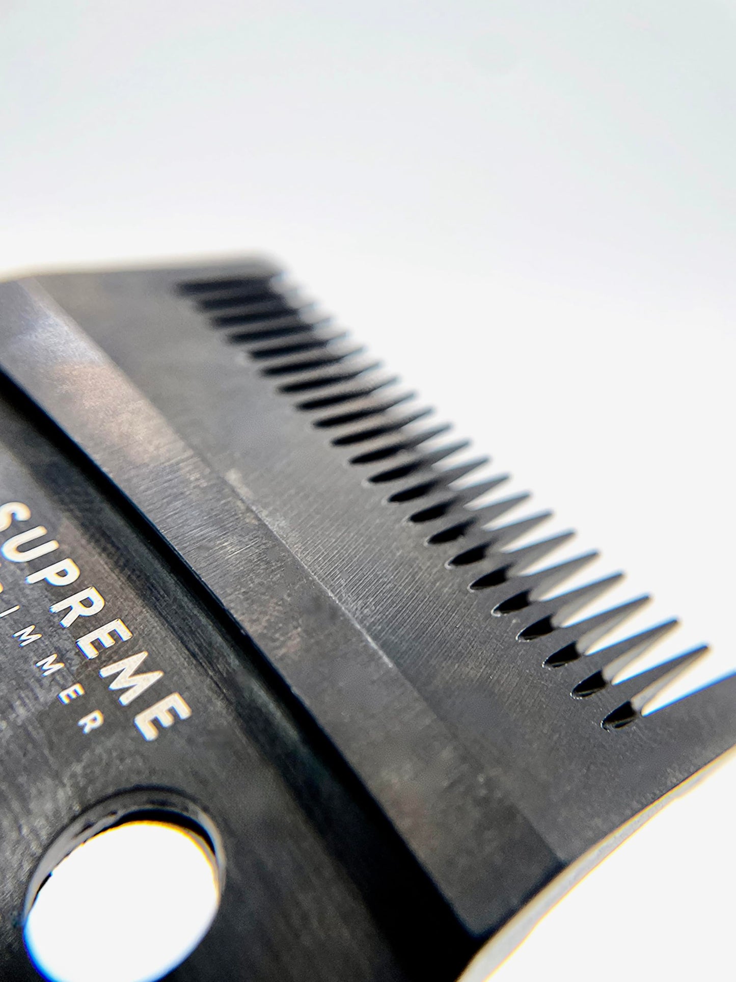 Supreme Trimmer Replacement Fade Blade CBF424 | Steel Blade for Hair Clippers | Black