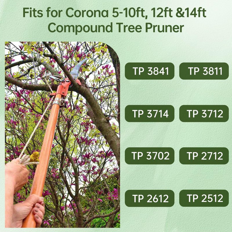 12” Pole Pruner Saw Blade Replacement for Corona TP 3841, TP 3811, TP 3714, TP 3712, TP 3702, TP 2712, TP 2612, TP 2512 & Other Most Brands Pruning Saws & Tree Trimmers
