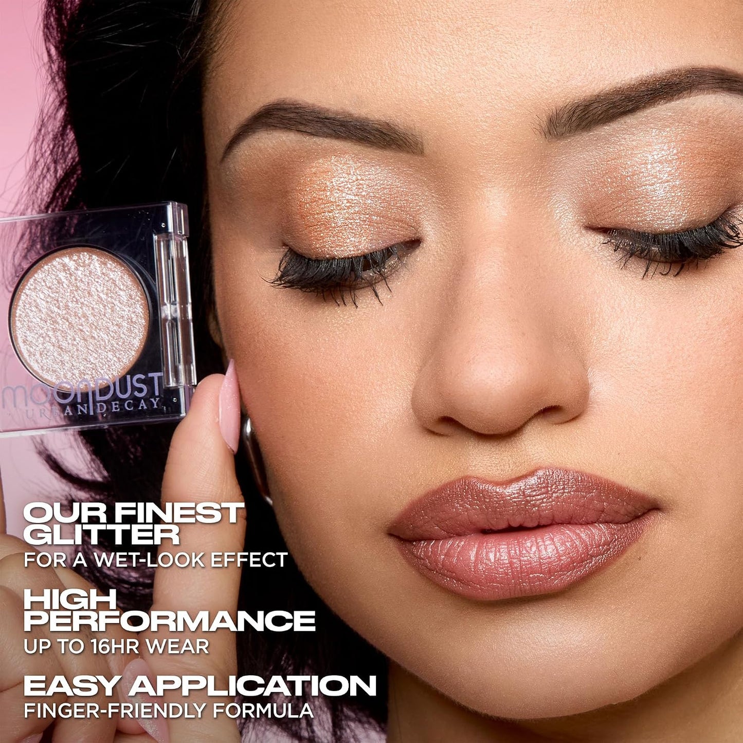 Urban Decay 24/7 Moondust Glitter Eyeshadow - Buildable Sparkly Eye Glitter, Long-Lasting Shimmer Finish | 0.06 oz