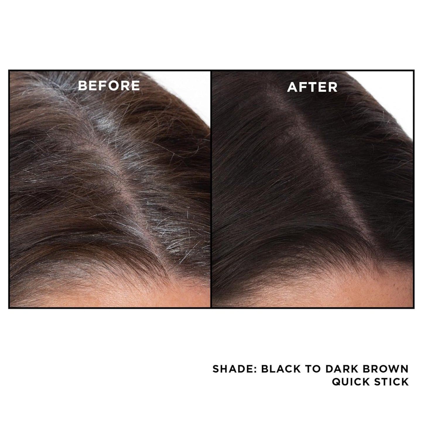 Gray Away Root Touchup Stick - Quick Application for Black/Dark Brown Hair | 0.1 Oz