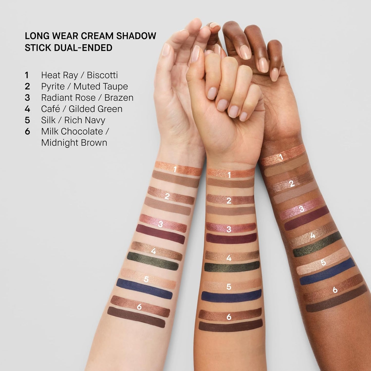 Bobbi Brown Dual-Ended Cream Eyeshadow Stick - 24-Hour Long-Wear | Effortless Swipe & Go, 0.06 Ounce