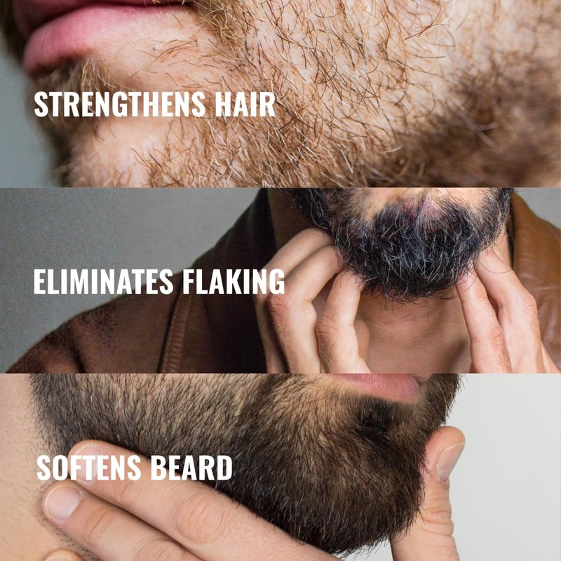 Beardburys Essentials Beard Potion | Moisturizing Beard Cream, Keeps Skin Moisturized and Itch Free, Increased Growth and Shine, With Hops and Vitamin E, 100% Vegan - 1.7 Fl