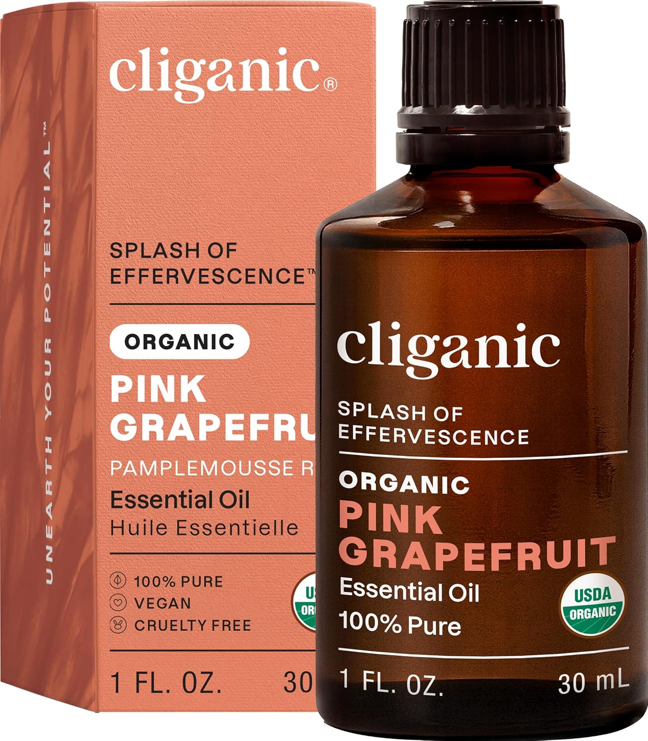 Cliganic Organic Lavender Essential Oil - 100% Pure Aromatherapy Oil | Non-GMO, 15ml