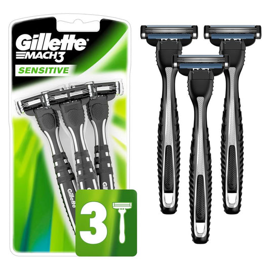 Gillette Disposable Razor - Precision Blades for a Smooth Shave | 5 Count Pack