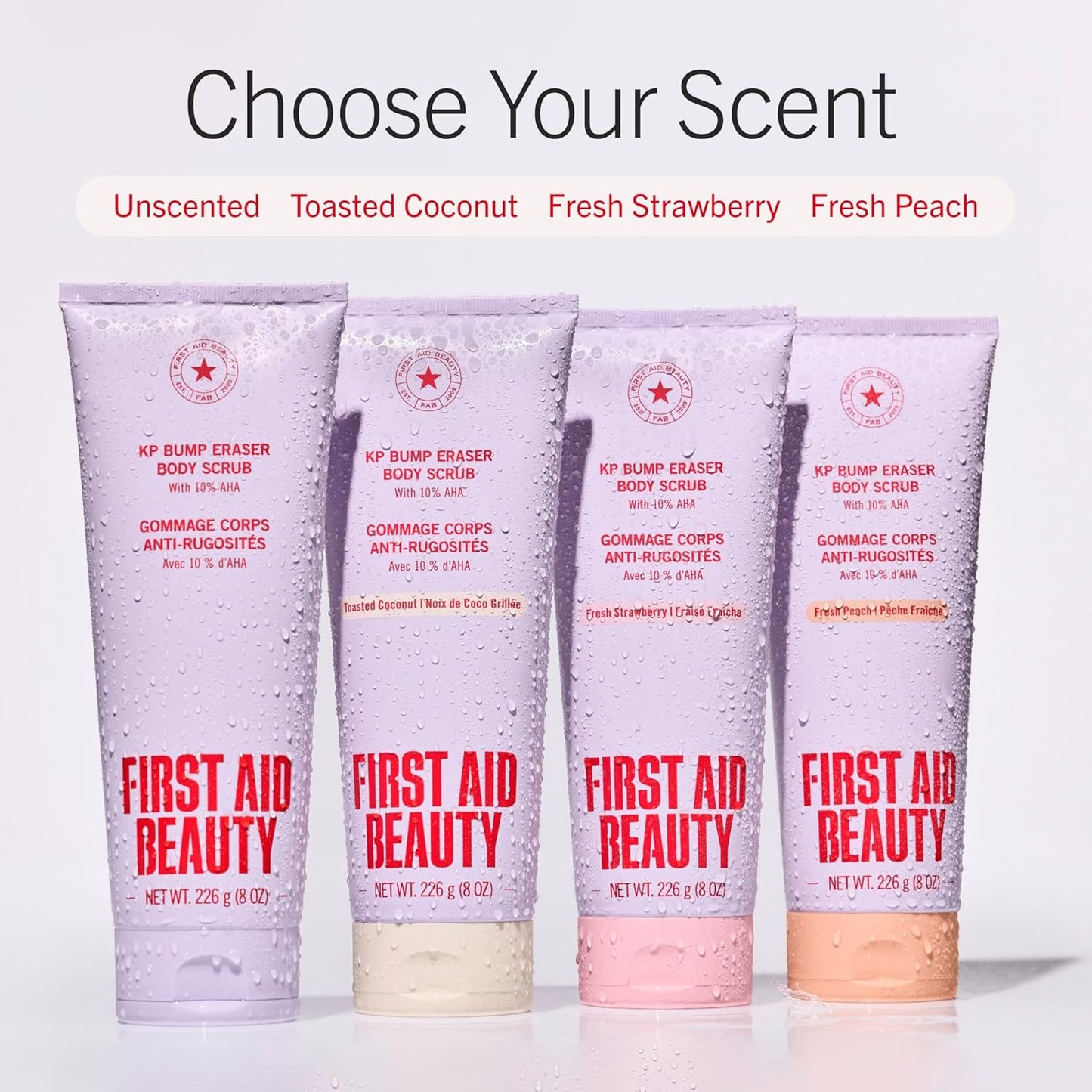 KP Bump Eraser Body Scrub - 10% AHA Exfoliator for Keratosis Pilaris | Smooths Rough Bumps & Uneven Skin Texture