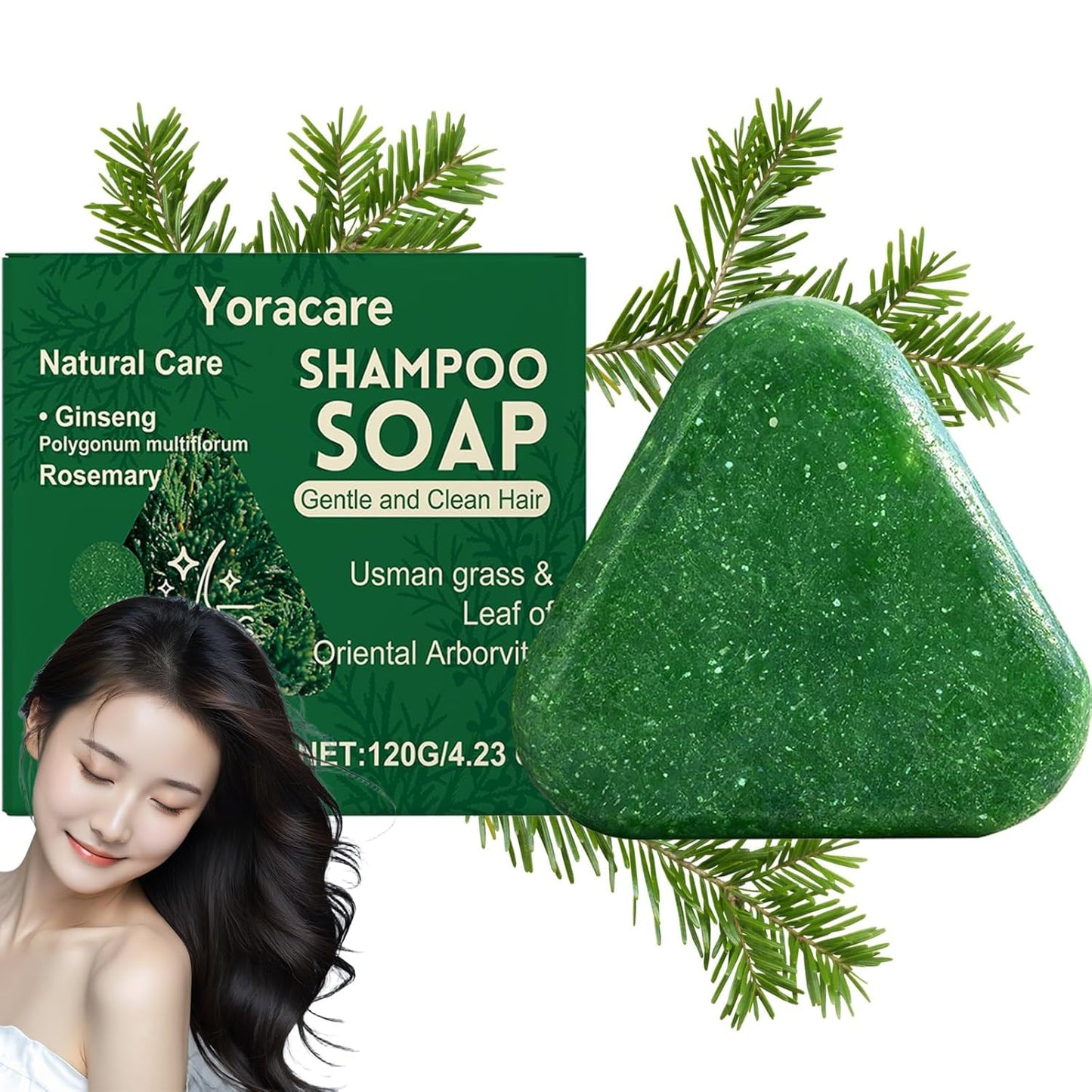 Korean Scalp Revival Bar - Strengthening Botanical Formula for Thinning Hair | Deep Hydration (4.23 oz)