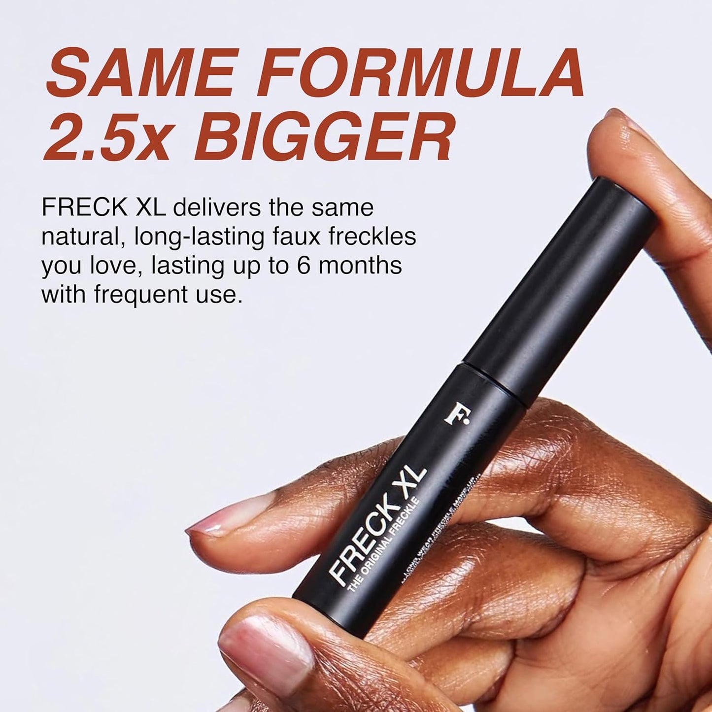 Freck XL Freckle Pen - Buildable Faux Freckles Makeup for Natural Sun-Kissed Look | Vegan, Long-Lasting Formula | Light/Medium Skin Tones