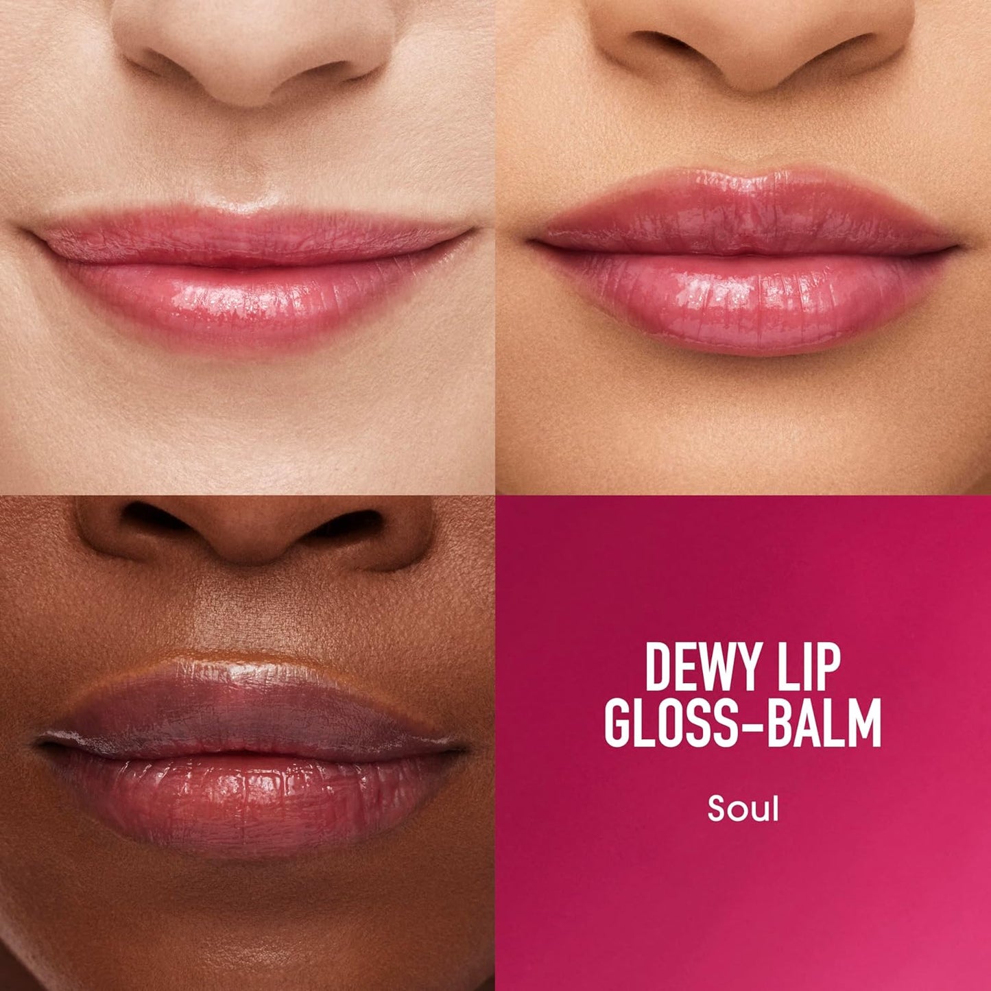 bareMinerals Rosy Glow Duo - Full Size Highlighting Blush & Lip Gloss | Limited Edition Clean Beauty Set for Mother's Day