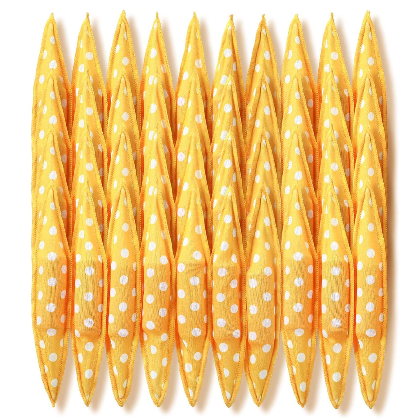 Soft Curlers Hair Rollers - 40 Pieces Heatless Satin Sponge for Overnight Styling | Ideal for Long & Short Hair