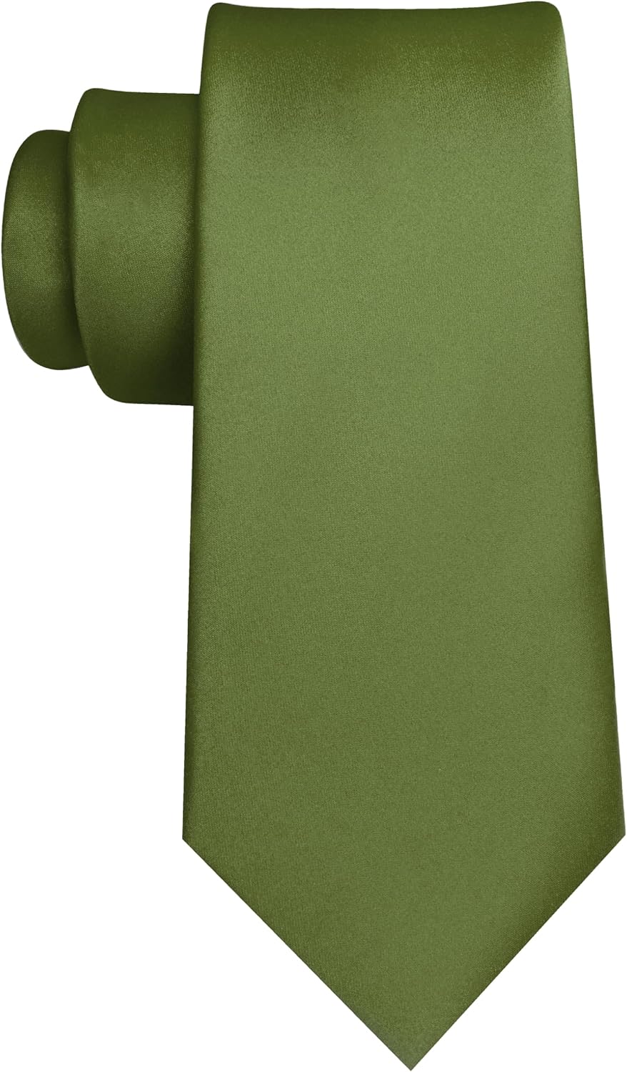 Solid Color Tie for Men - Business & Wedding Necktie | Elegant Design