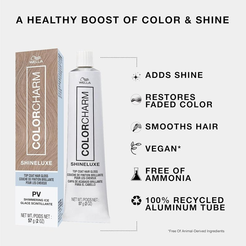 ShineLuxe Hair Gloss Collection - Vibrant Hair Color & Cream Developer | Restores Shine & Smoothness | Vegan & Ammonia-Free