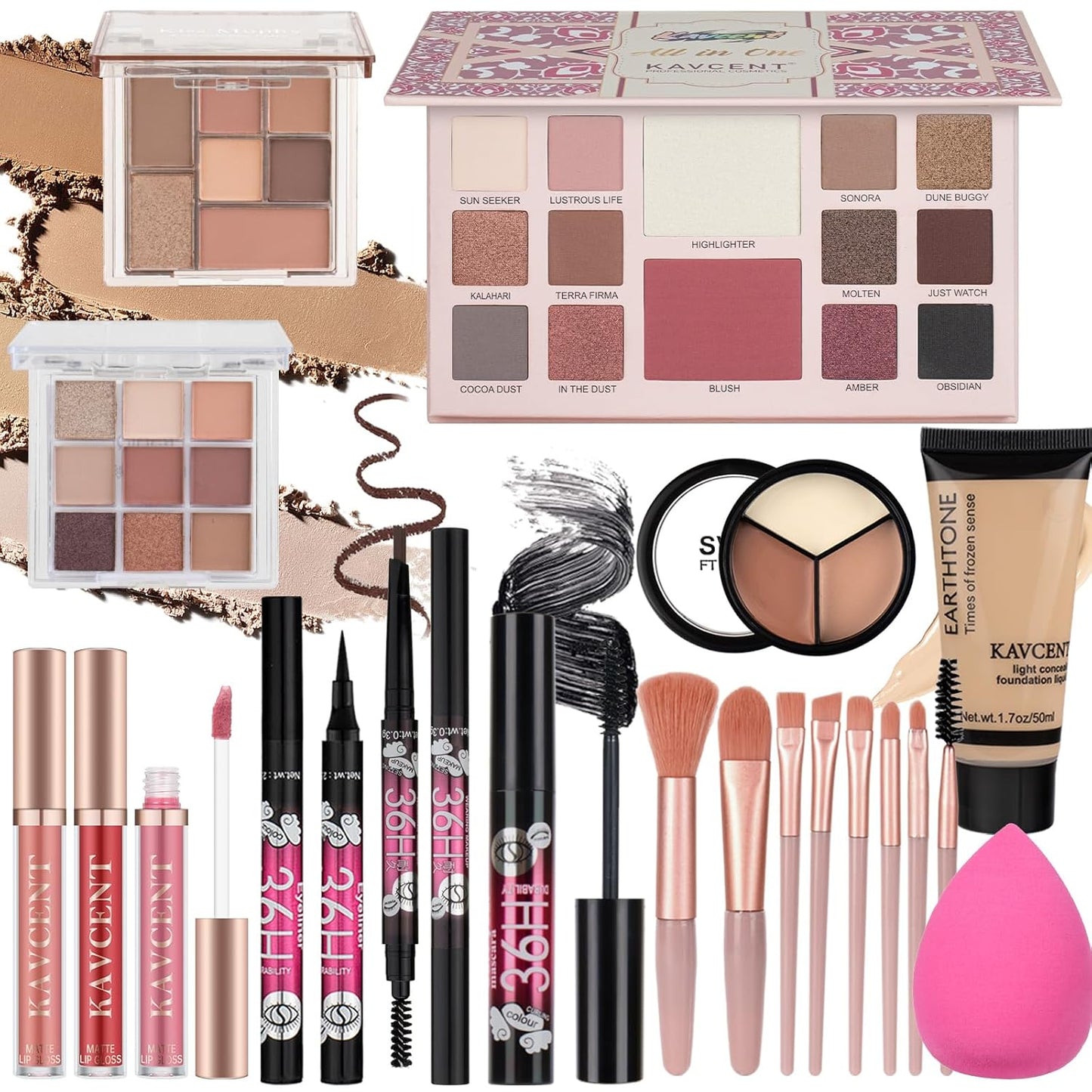 Makeup Set for Teens - Complete Makeup Kit with Eyeshadow Palette | Perfect Gift for Women & Girls