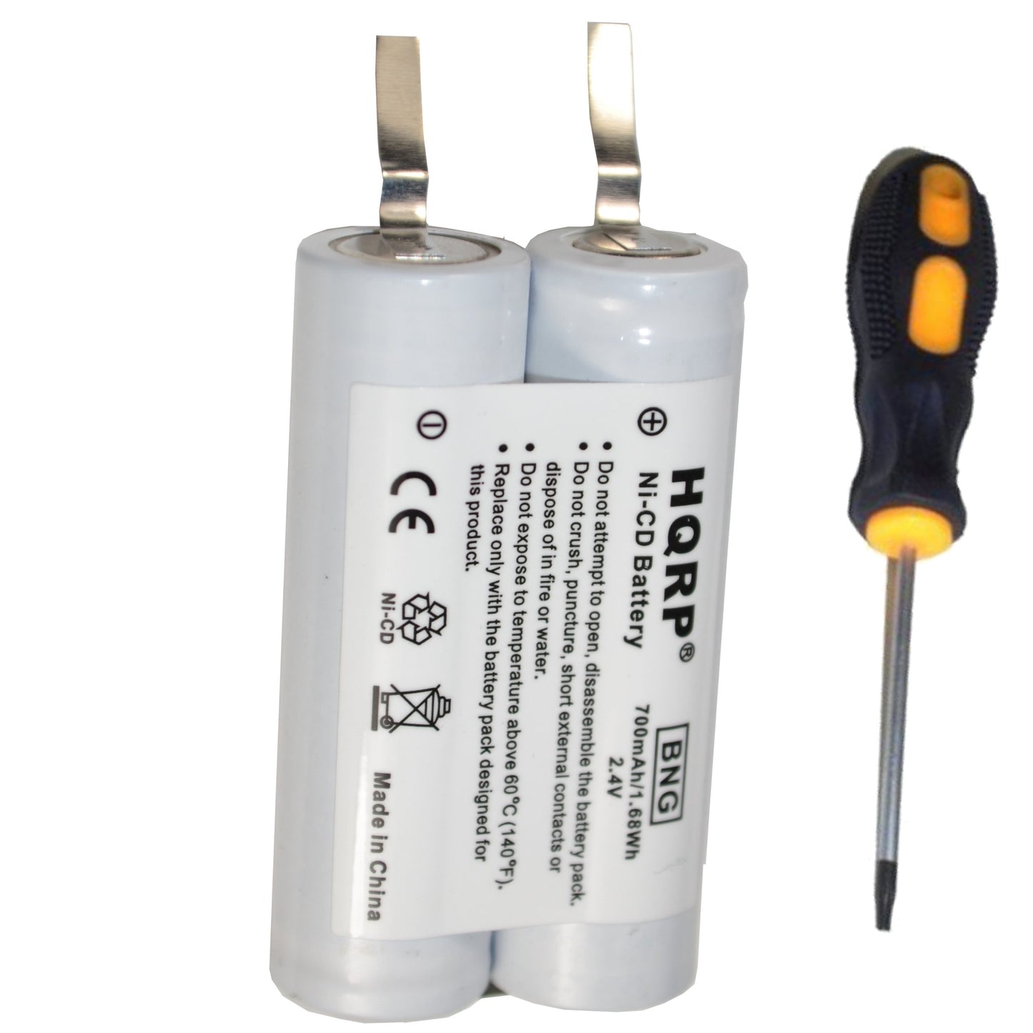 HQRP Battery Compatible with Philips Norelco 5821XL 5822XL 5825XL 5841XL 5842XL 5845XL Razor/Shaver Plus Screwdriver