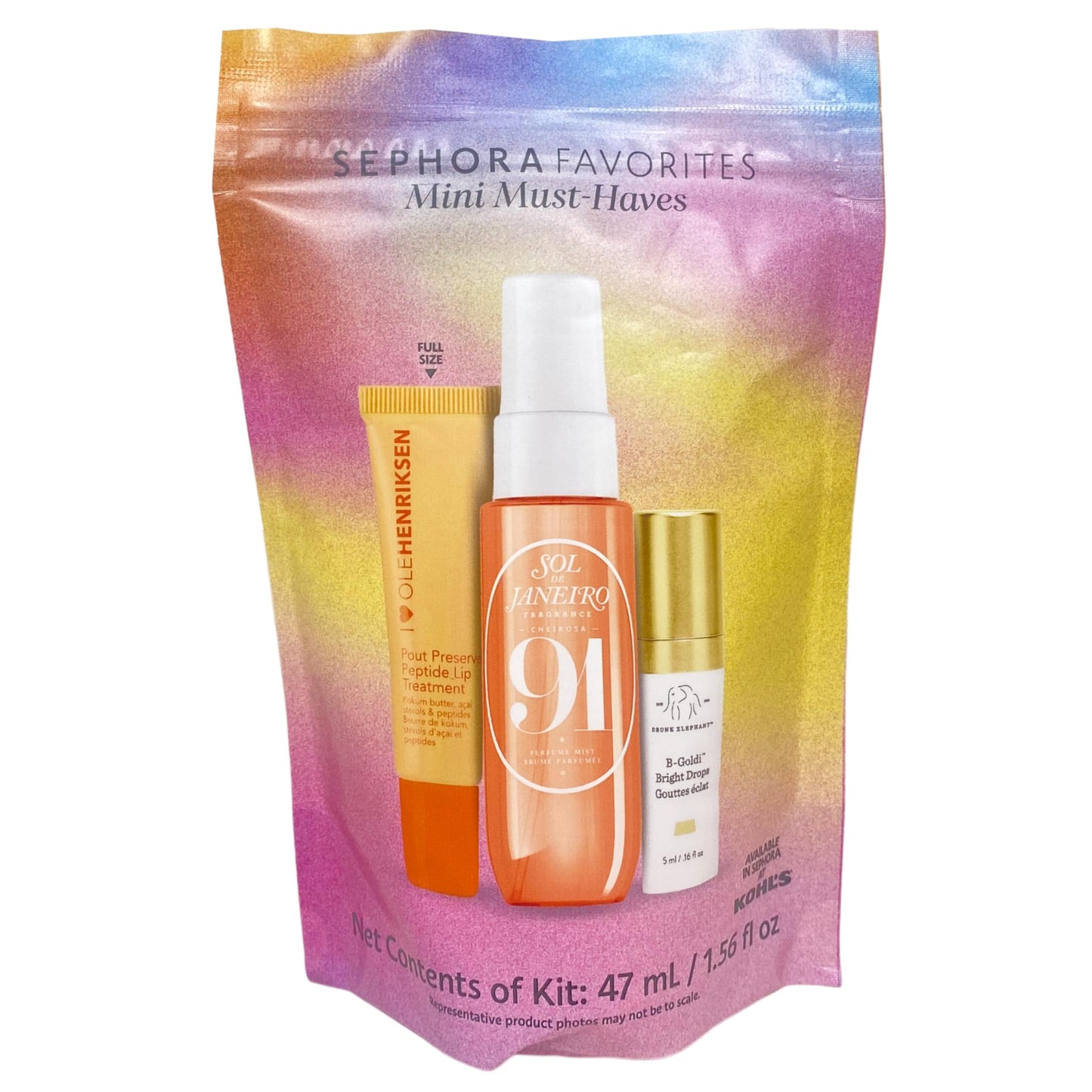 Sephora Favorites Mini Must-Haves Summer Essentials 3-Piece Skincare & Fragrance Set