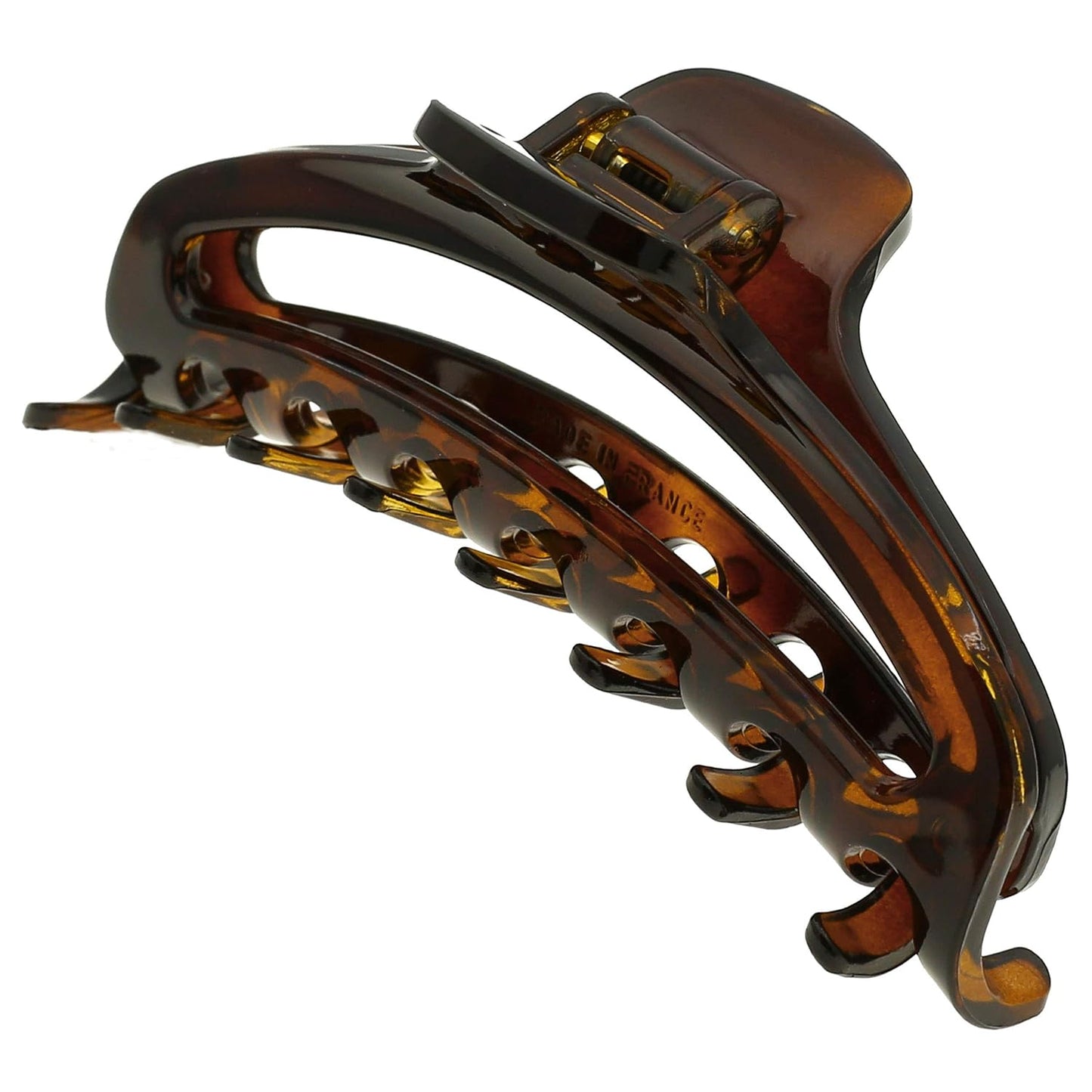 French Hair Clip for Women - Camila Paris CP2370 | Medium Narrow Hair Claw with Strong Hold, Made in France