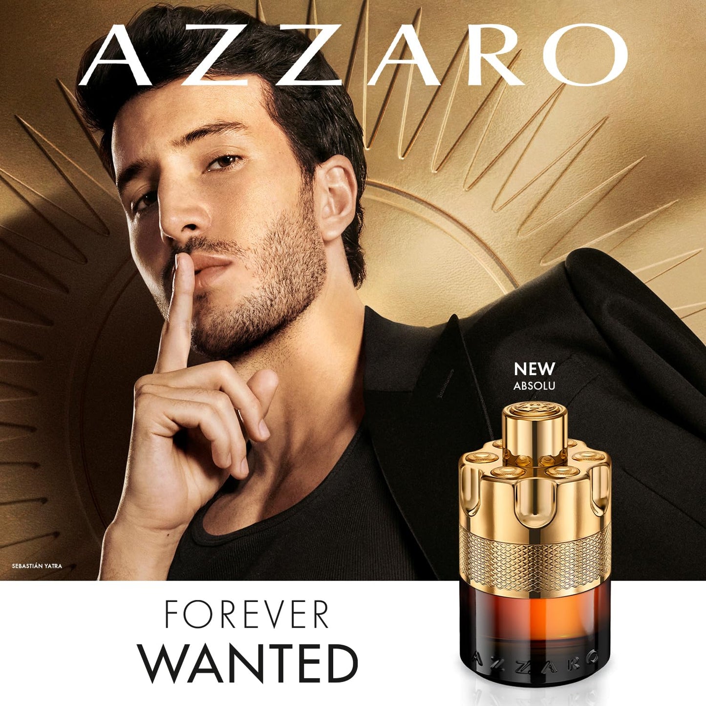 Azzaro Forever Wanted Absolu - Cologne for Men - With Incense Essence, Whisky Accord & Vanilla - Long Lasting - Luxury Perfume for Men - 3.4 Fl Oz