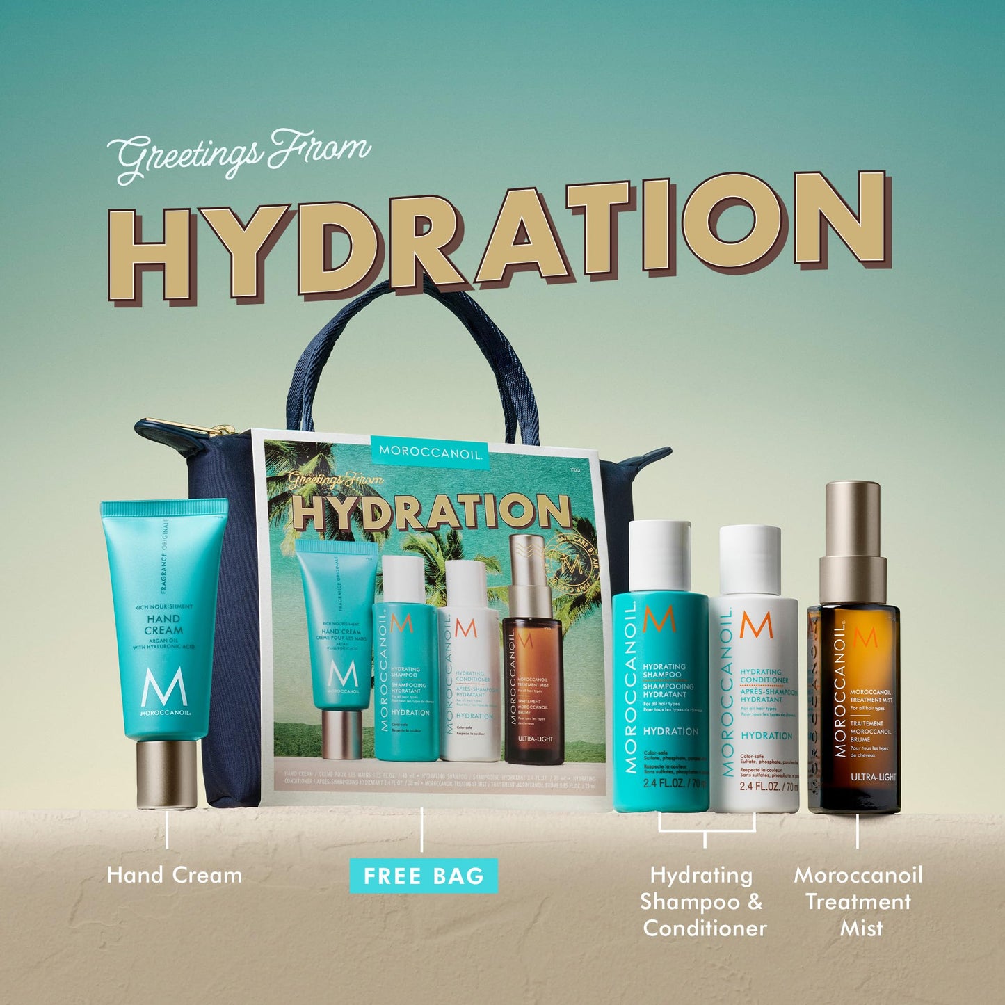 Moroccanoil Mini Hair Hydration Set
