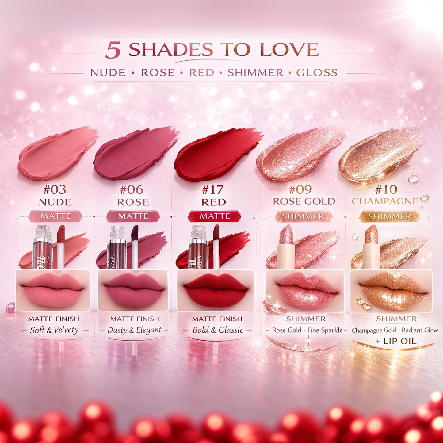 All-In-One Makeup Kit for Women | Full Face Set with Eyeshadow, Lip Gloss & Brushes - Perfect for All Skin Tones