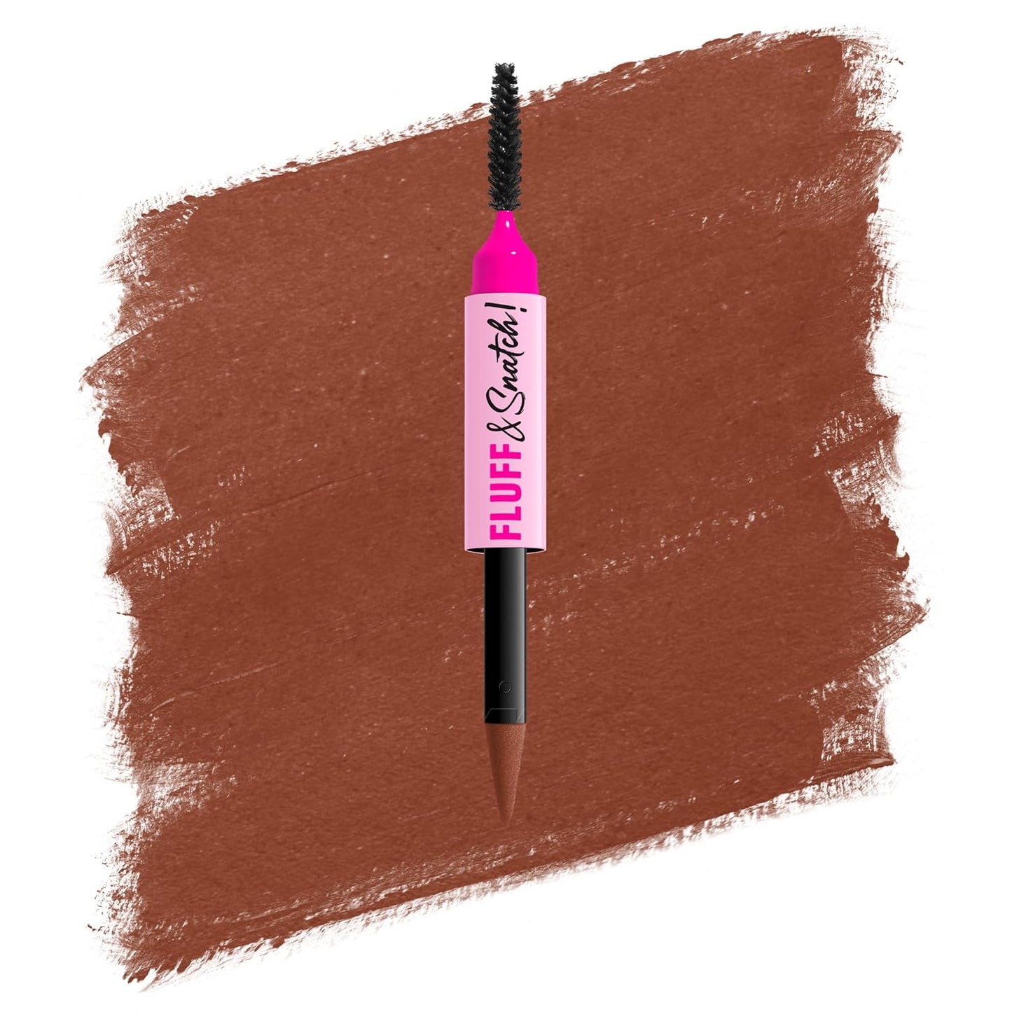 NYX Fluff & Snatch Brow Powder Pen - Cream To Powder Eyebrow Pencil For Soft, Defined Brows | Smudge-Resistant - Taupe