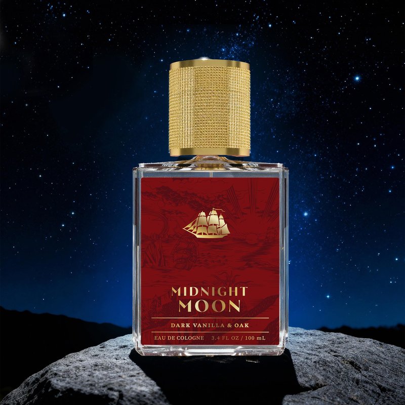 Old Spice Cologne for Men, Premium & Pairable Fragrance Spray, Midnight Moon with Dark Vanilla & Oak Signature Scent, Masculine & Sophisticated for Day & Night Wear, Eau de Cologne, 3.4 fl oz