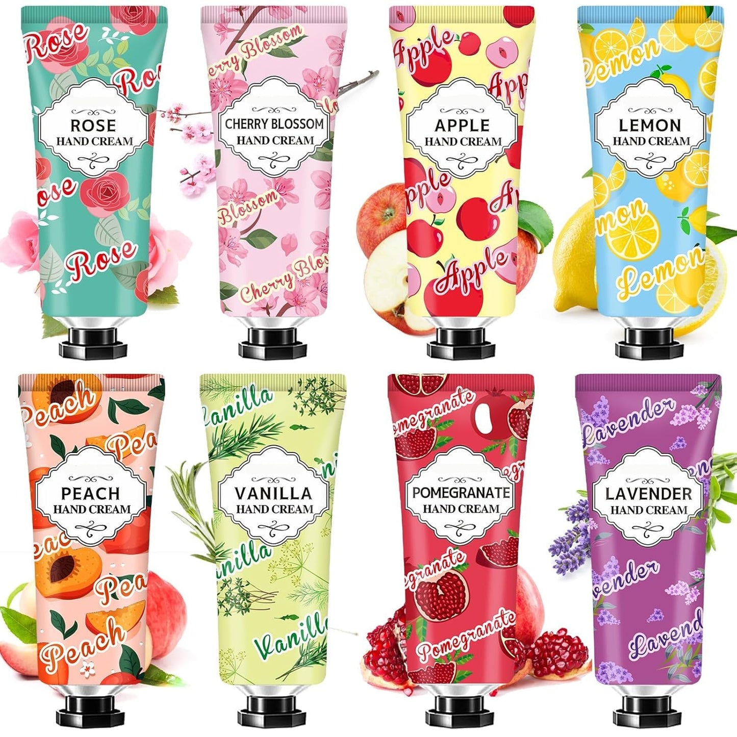 Hand Cream Bulk Set - 38 Pack Moisturizing Lotion for Dry Cracked Hands | Perfect Easter, Mother's Day & Teacher Appreciation Gifts
