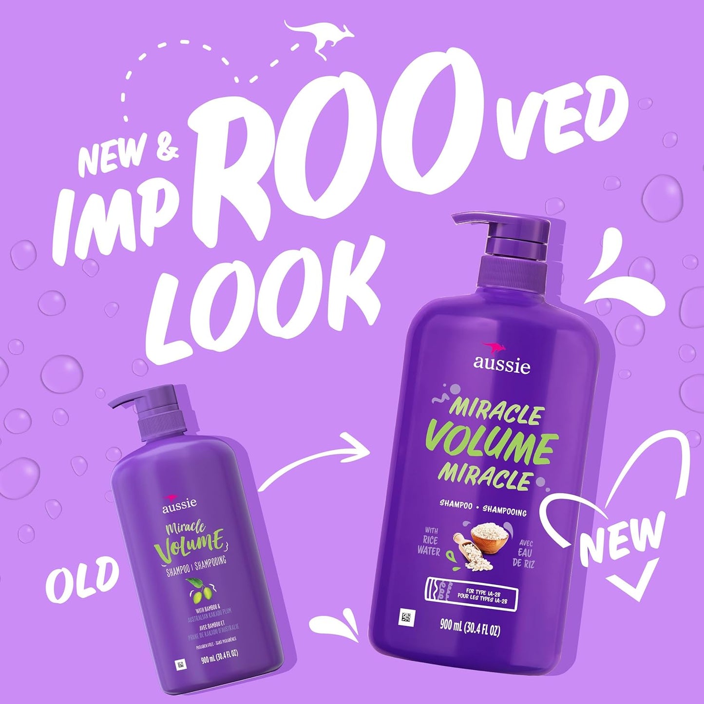 Aussie Miracle Volume Shampoo - Paraben-Free Volumizing Formula | 30.4 oz, 4-Pack