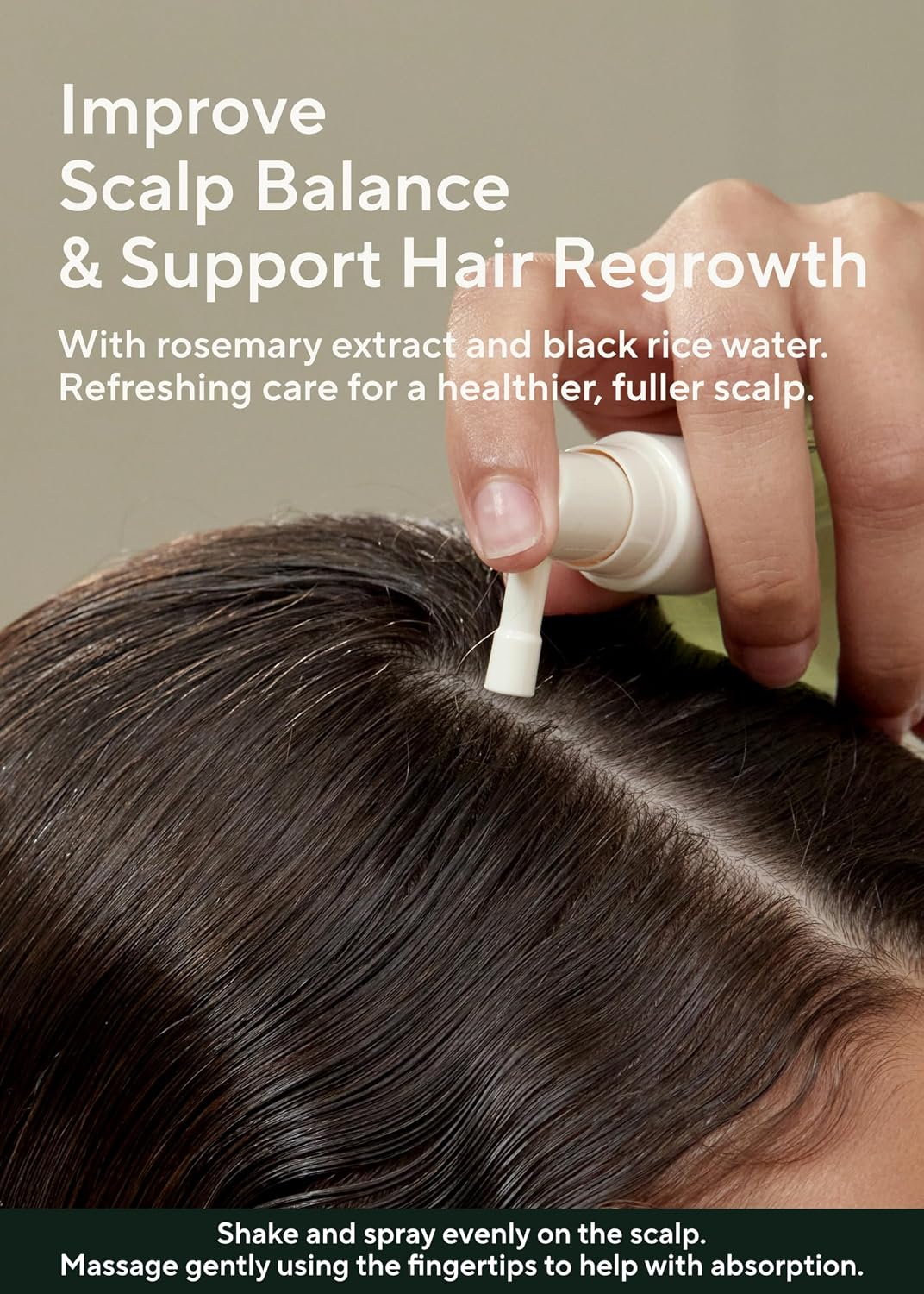 Aromatica Root Enhancer Rosemary Water Spray for Hair Growth - Nourishing Formula with Rosemary Oil, Caffeine & Biotin | Silicone-Free, Paraben-Free, Sulfate-Free