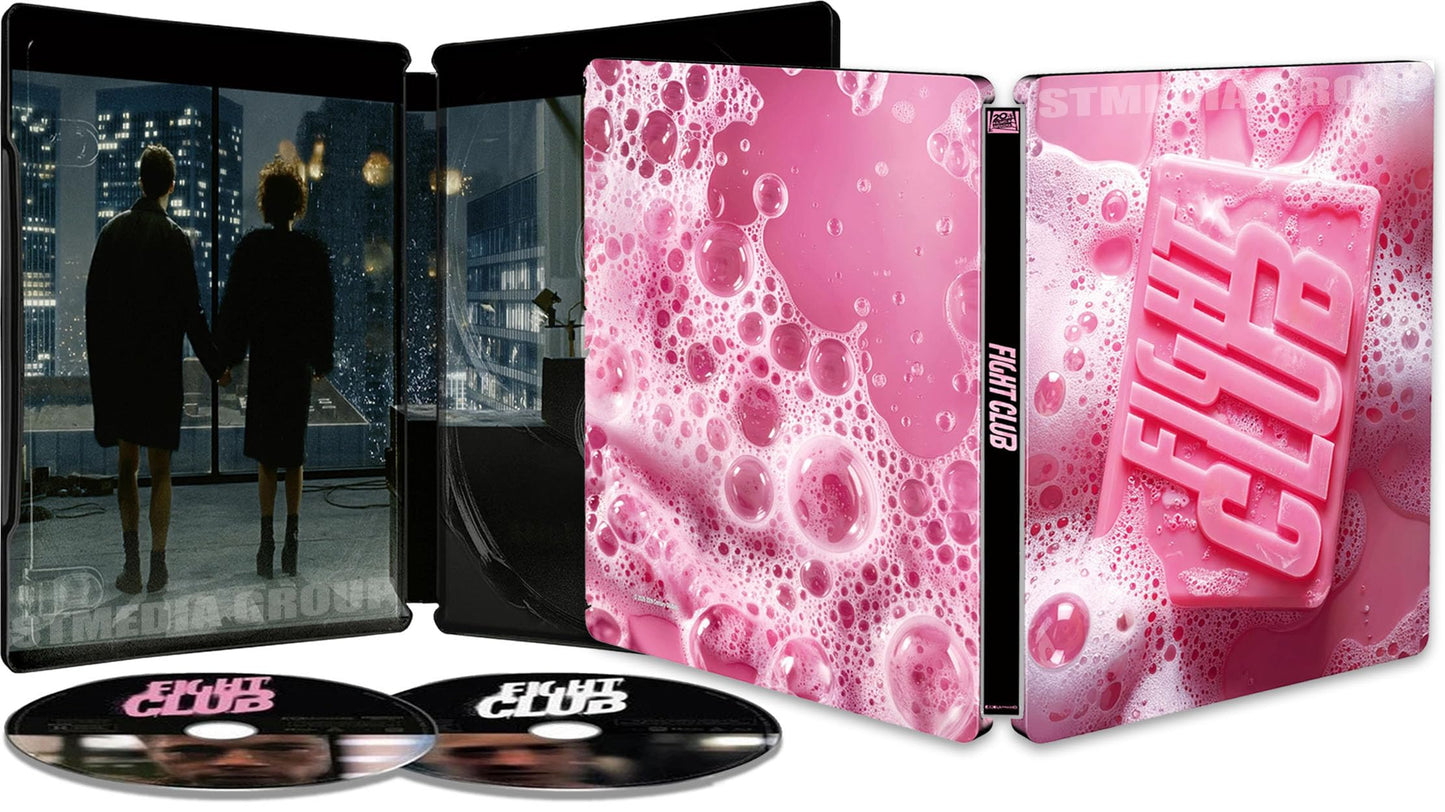 Fight Club (Limited Edition, SteelBook) [Bonus Features] [4K UHD + Blu-ray] [Region Free]