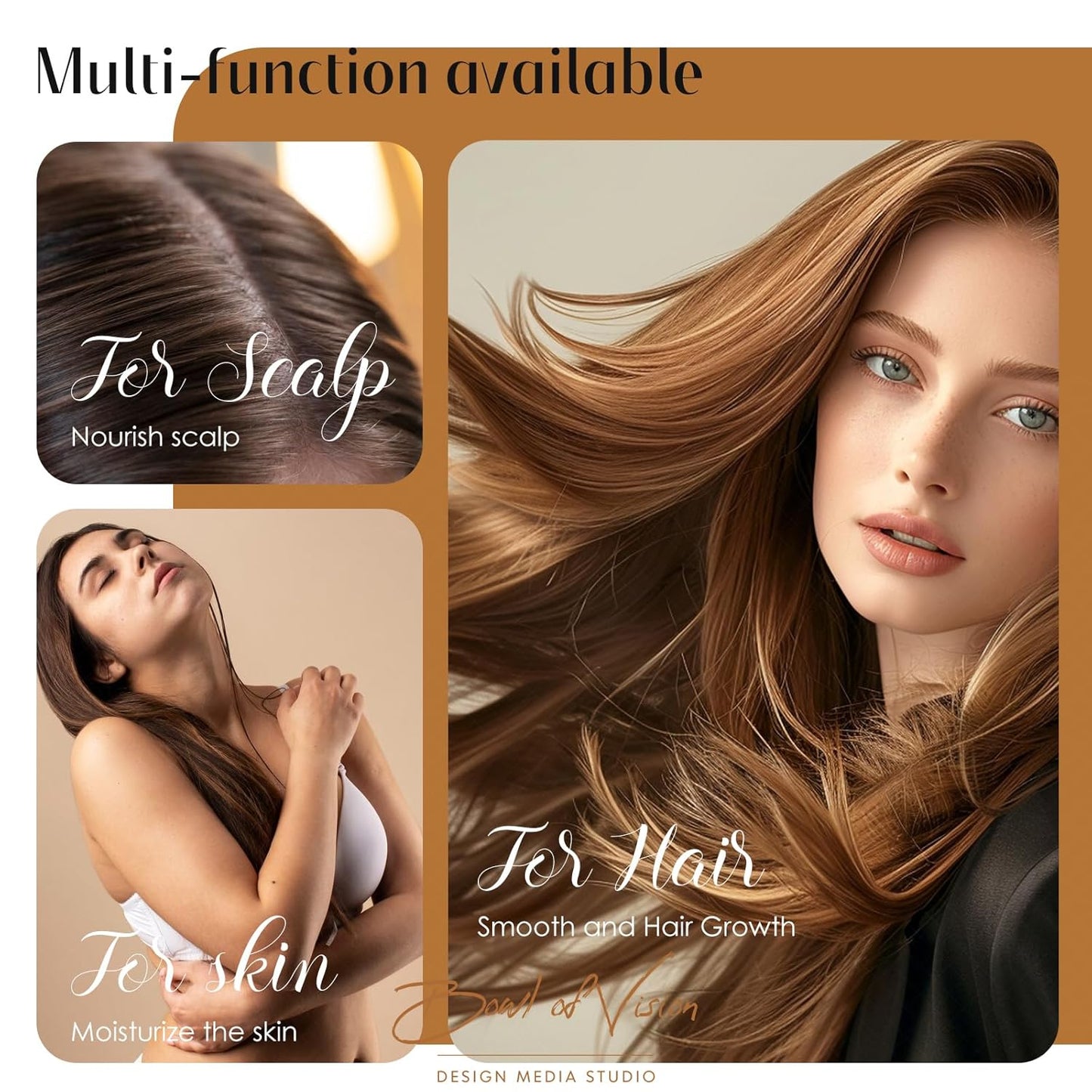 Batana Oil for Hair Growth - 100% Pure Organic Oil from Honduras | Restores Dry, Damaged Hair