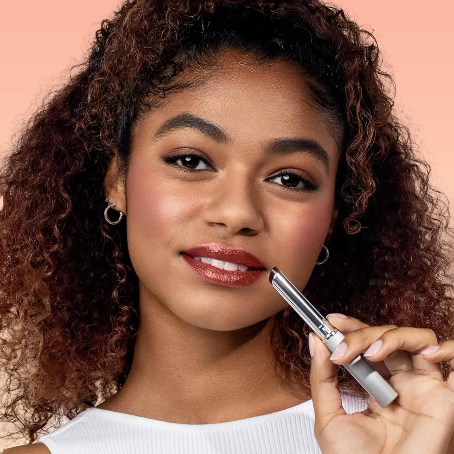 Tinted Lip Balm - Sheer Lightweight Lip Stain for All Skin Tones | Natural Cherry Tint, Pack of Black & Pink