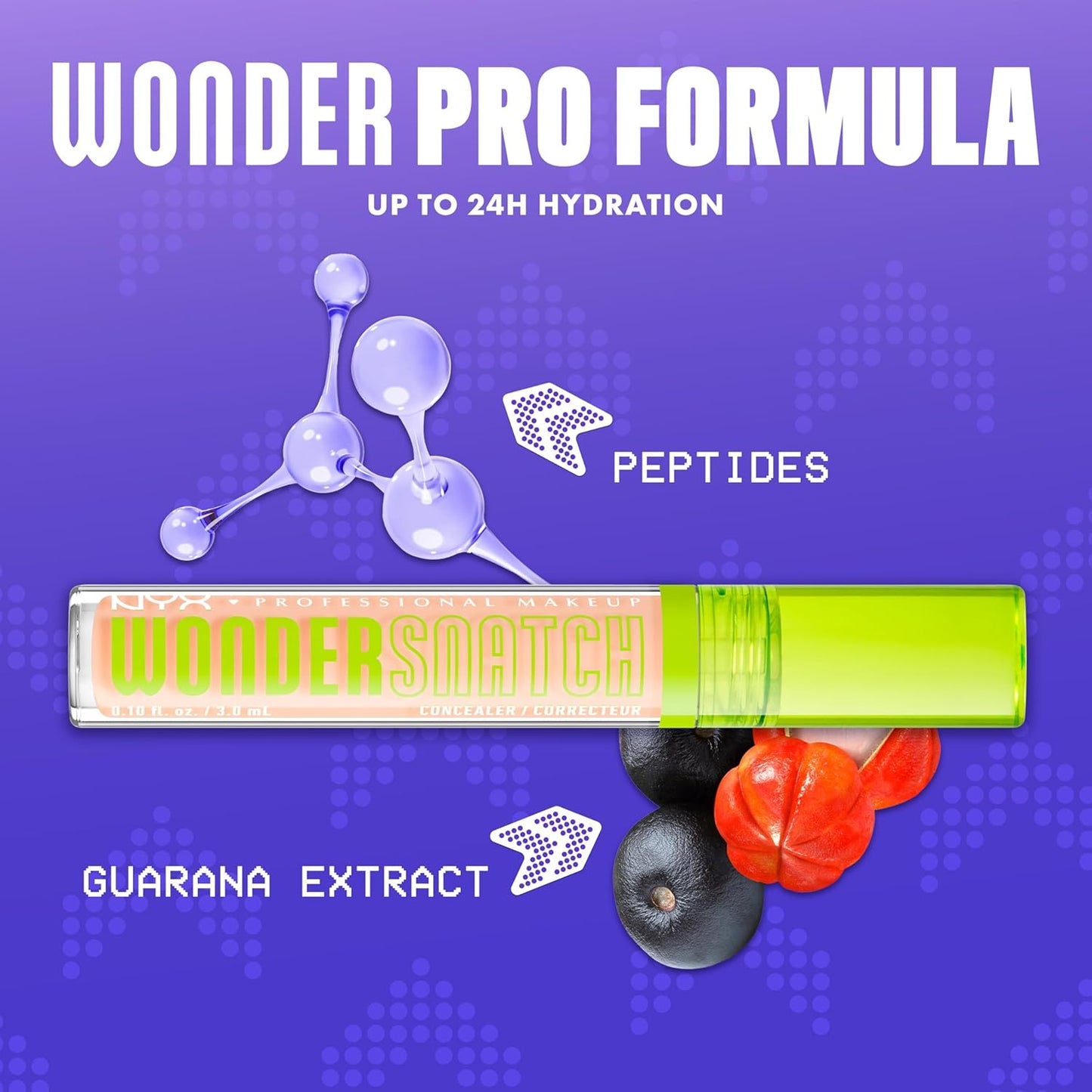 NYX Wonder Snatch Concealer - Brightening & Lifting Full Coverage Makeup, Vegan & Cruelty-Free | Pale Cool