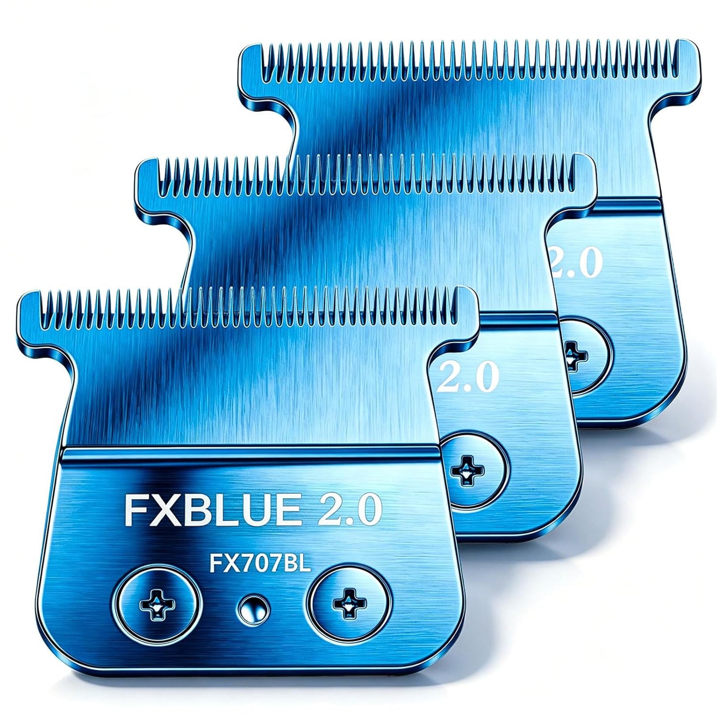 Replacement Blade for BaByliss PRO Hair Trimmers - Gold | 3-Piece Set for FX787, FX799, FX726, FX729