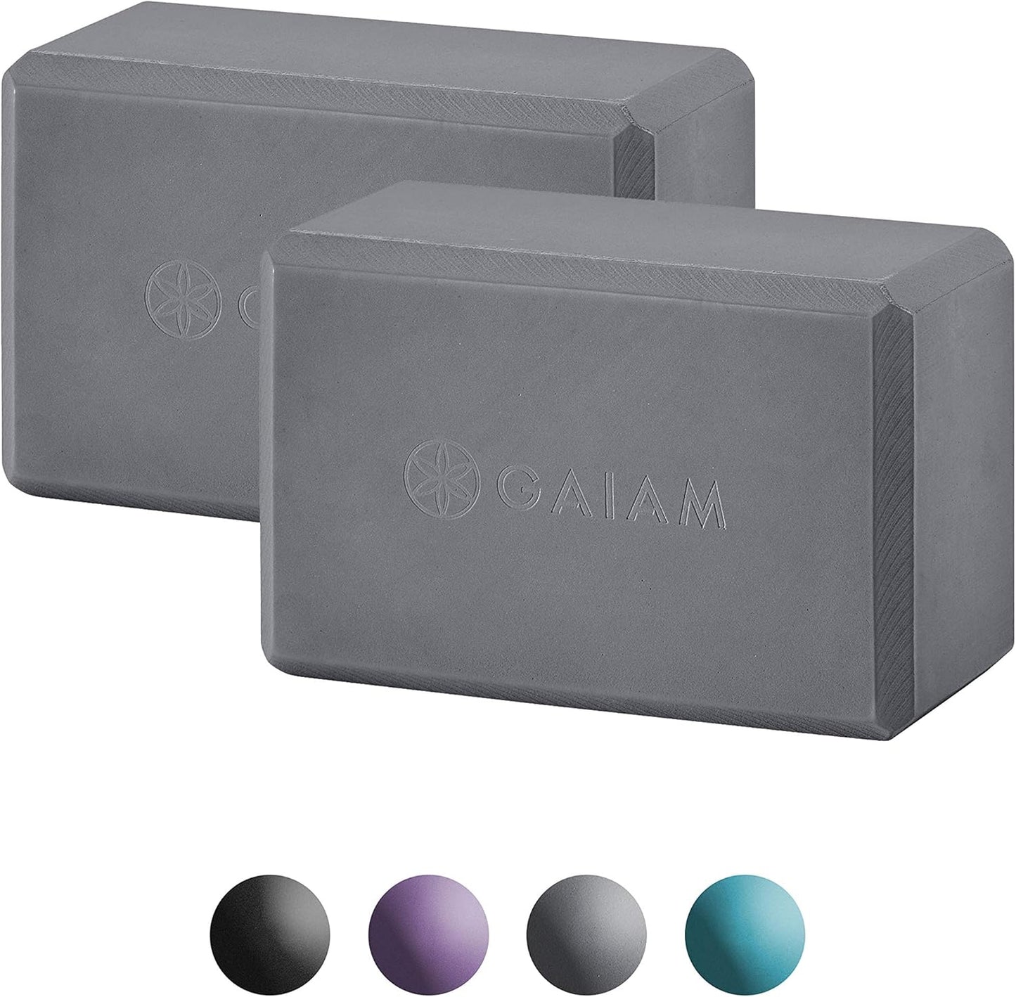 Yoga Block - Supportive Latex-Free EVA Foam with Non-Slip Surface | Ideal for Yoga, Pilates, Meditation