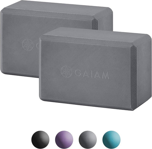 Yoga Block - Supportive Latex-Free EVA Foam with Non-Slip Surface | Ideal for Yoga, Pilates, Meditation