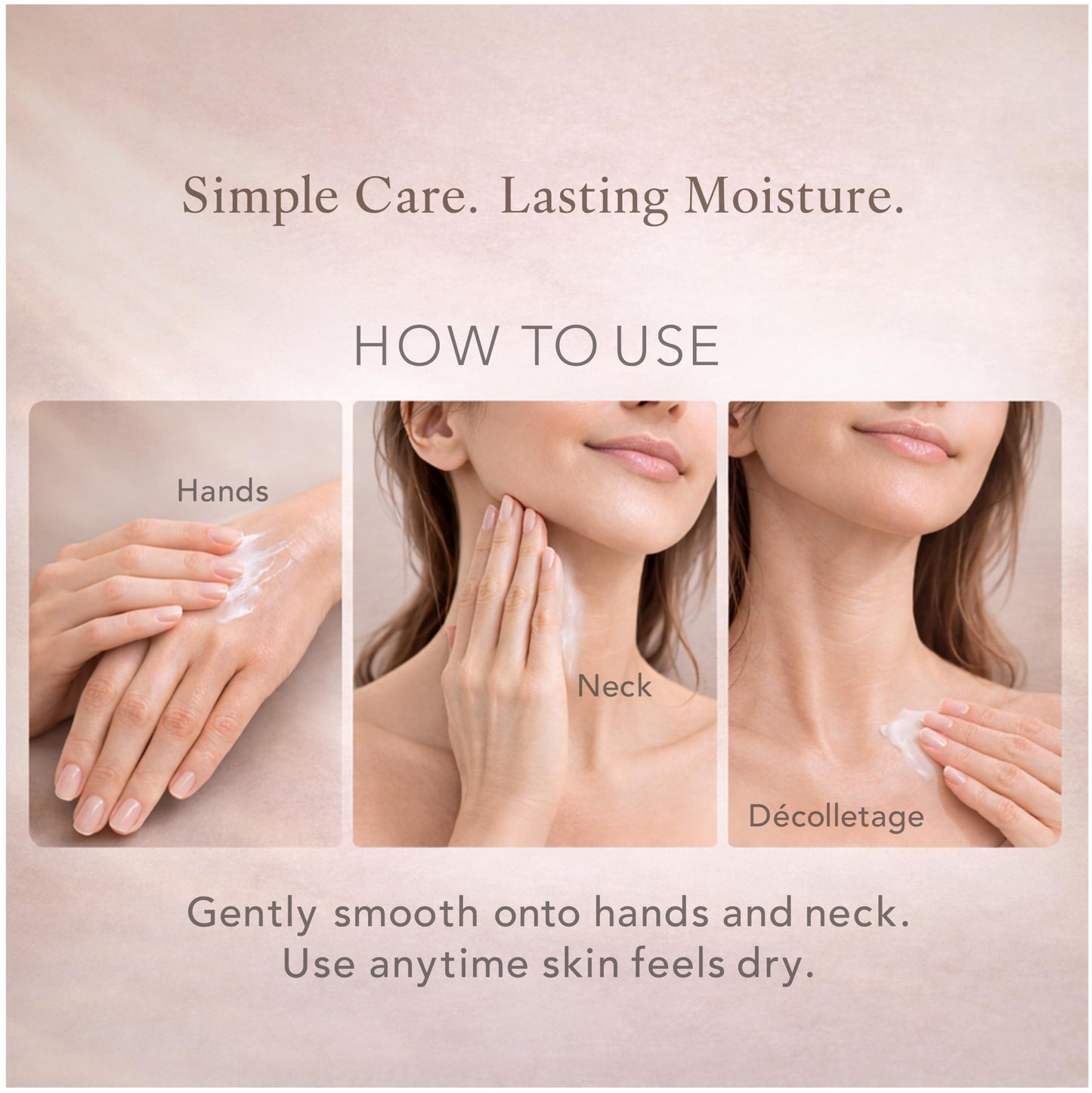 キユートピア KEWTOPIA Japanese Anti Wrinkle Hand Cream and Neck Cream | Decollete & Hand Serum for Dry Skin | Tightening, Firming, Hydrating, Non-Greasy | Hyaluronic Acid | Made in Japan | 1.23 oz