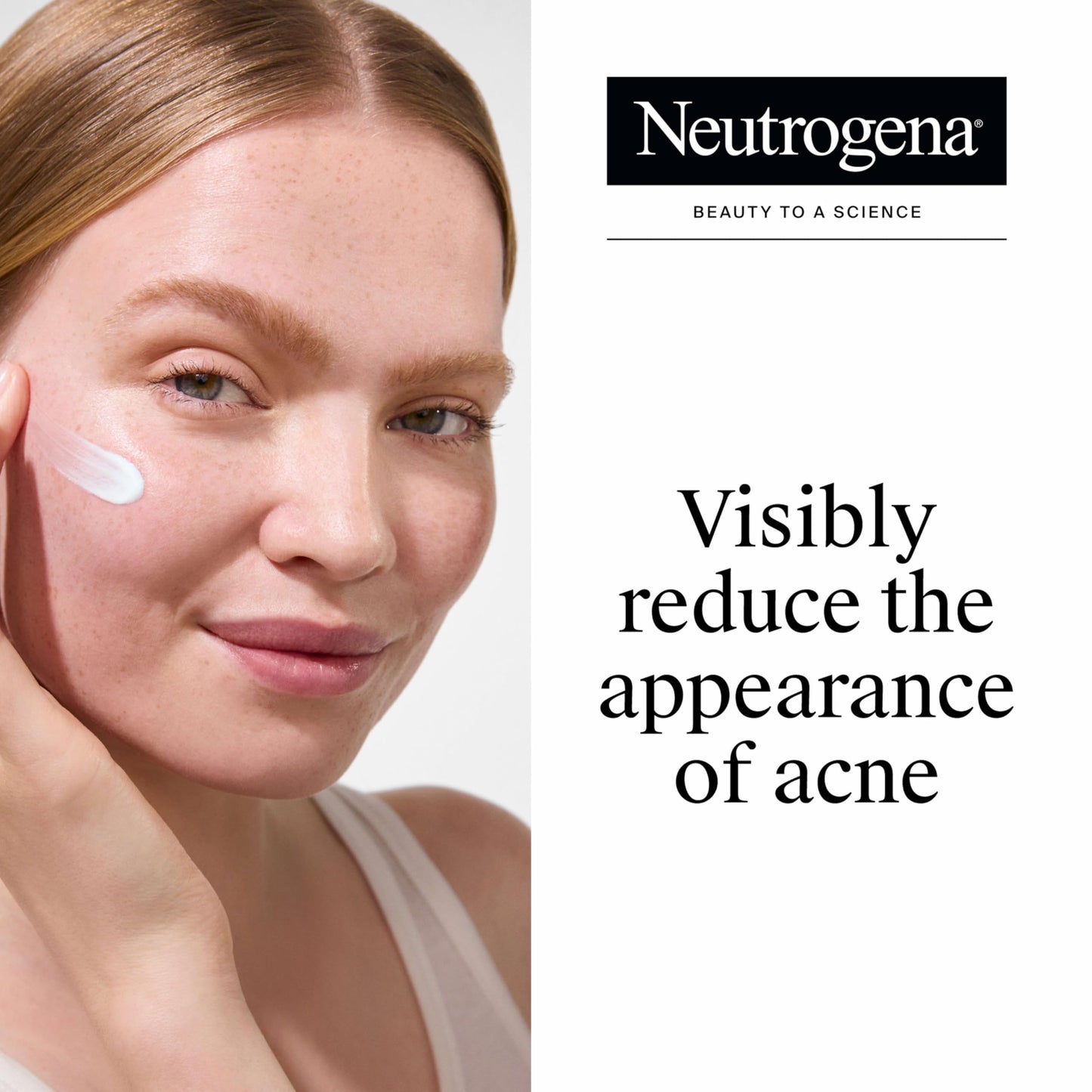 Neutrogena Rapid Clear Stubborn Acne Spot Treatment Gel, Maximum Strength 10% Benzoyl Peroxide Treatment Medication for Acne Prone Skin, Pimple Cream Reduces Size & Redness, 1 oz