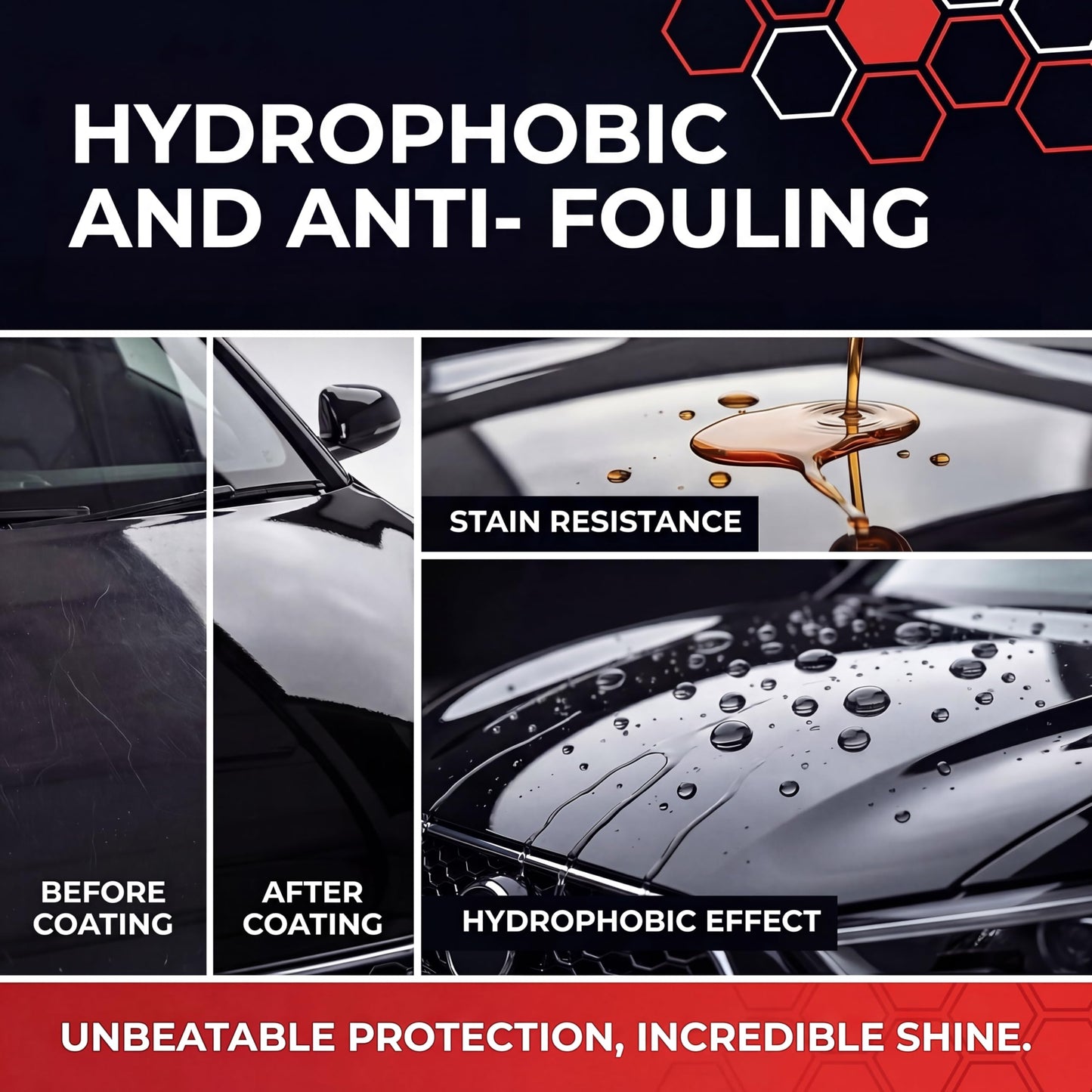 20H Crystal Serum Light Ceramic Coating Kit 30ml – Provides Up to 9+ Years of Hydrophobic Gloss, Scratch & Stain Protection, Brilliant Gloss & Mirror Shine – Easy & Effective for Car Paint, Trim, and Plastic