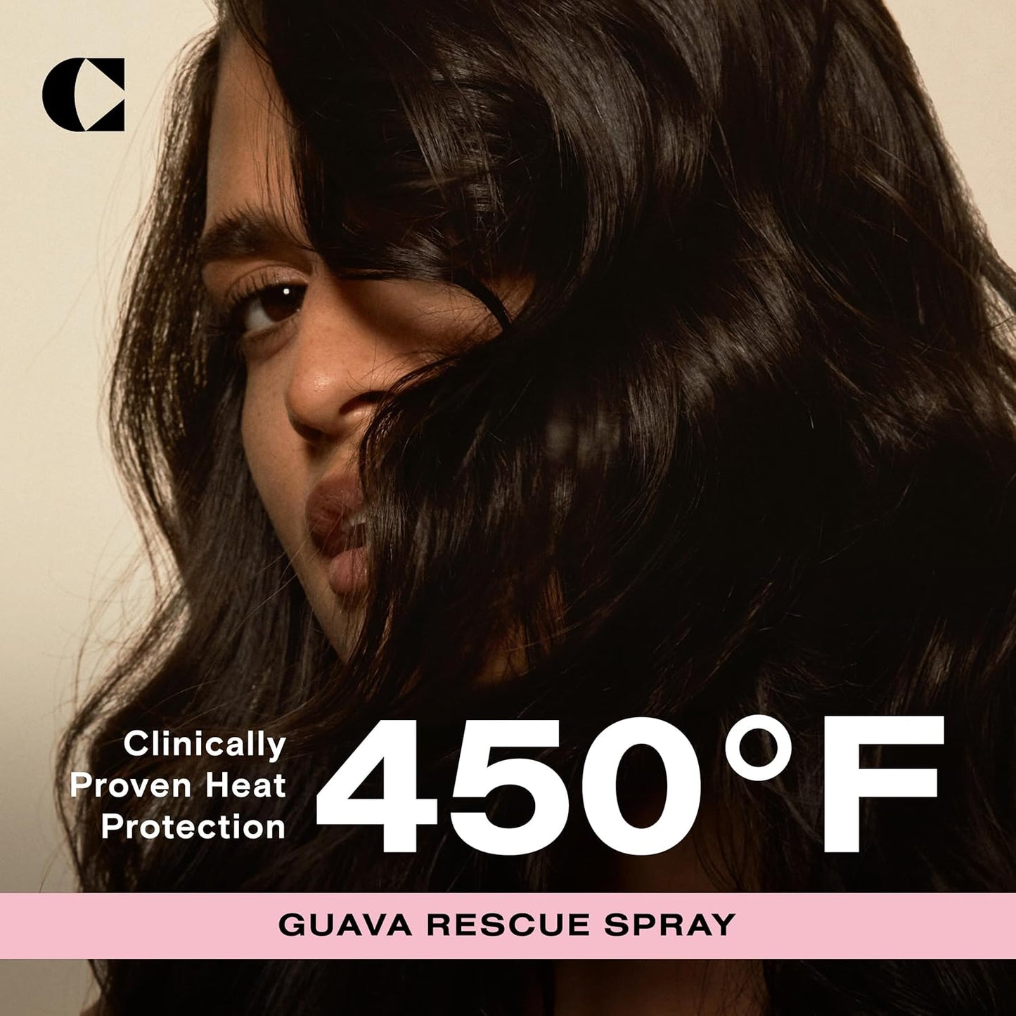 Guava Rescue Spray - UV & Heat Protective Detangler with Antioxidants | 2 fl oz for All Hair Types