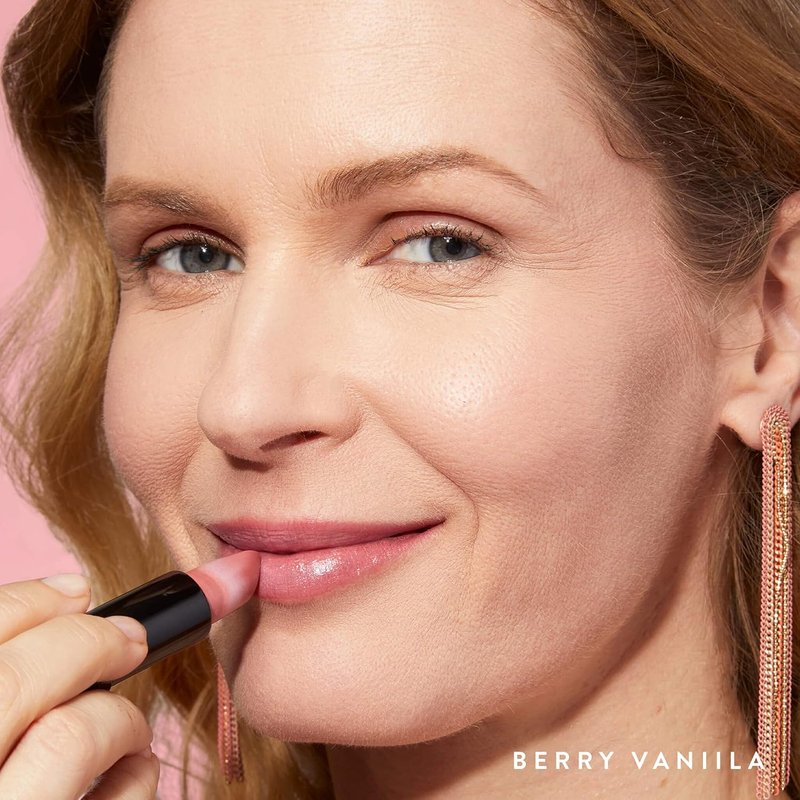 Italian Marble Sheer Lipstick - Berry Vanilla | Hydrating Cream Finish with Vitamin E & Caster Seed Oil