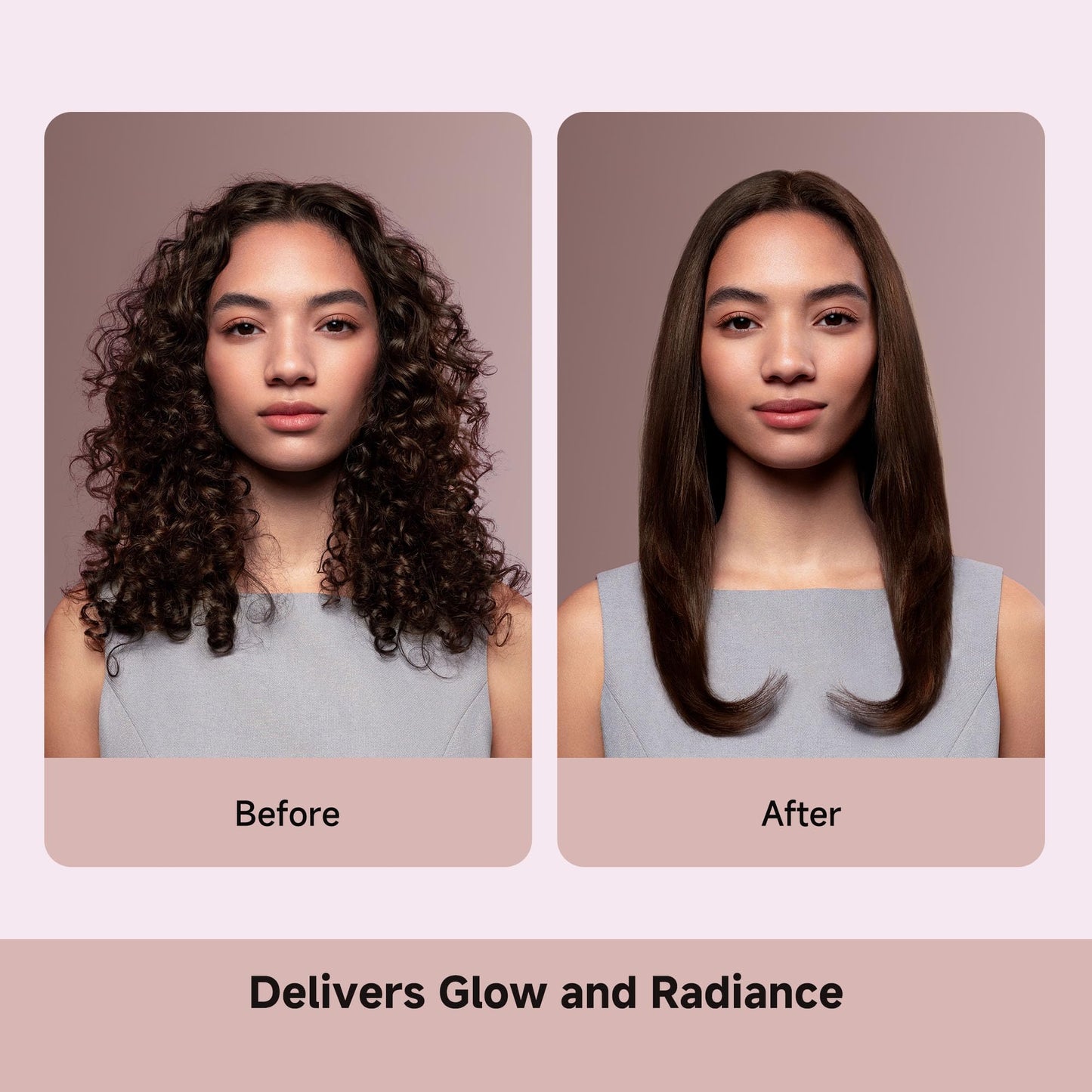 DREAME Aero Straight Pro 2-in-1 Air Straightener, Dual Airflow Channel, AI Styling, Wet-to-Dry Straightening, 57°C Root Care Mode, Triple Hair Care, 110,000RPM Motor, Smart Display, Safe Operation