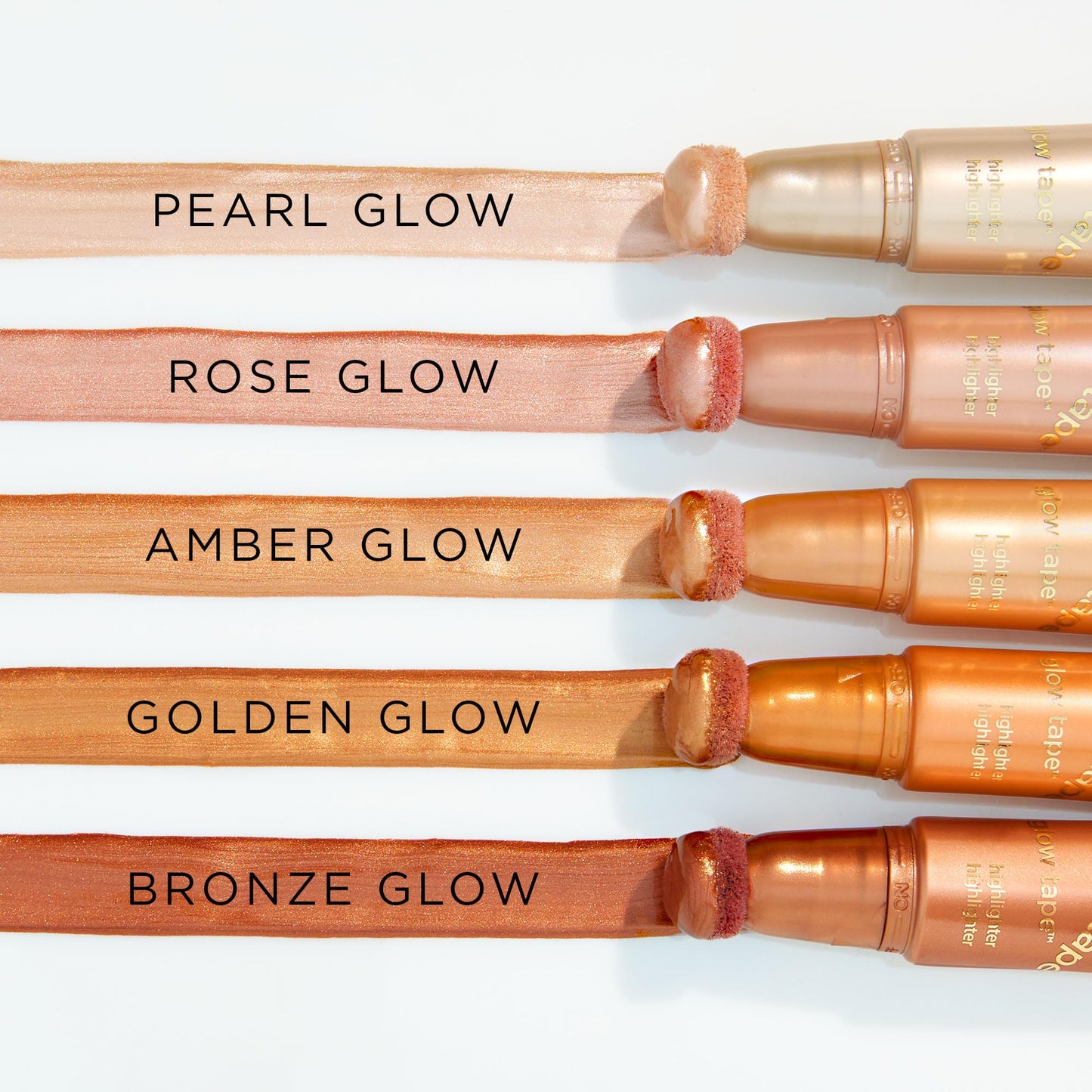 tarte glow tape highlighter – Illuminating Makeup with Lightweight Buildable Mineral Pigments & Shea Butter, Vegan & Cruelty-Free, full size, pearl glow