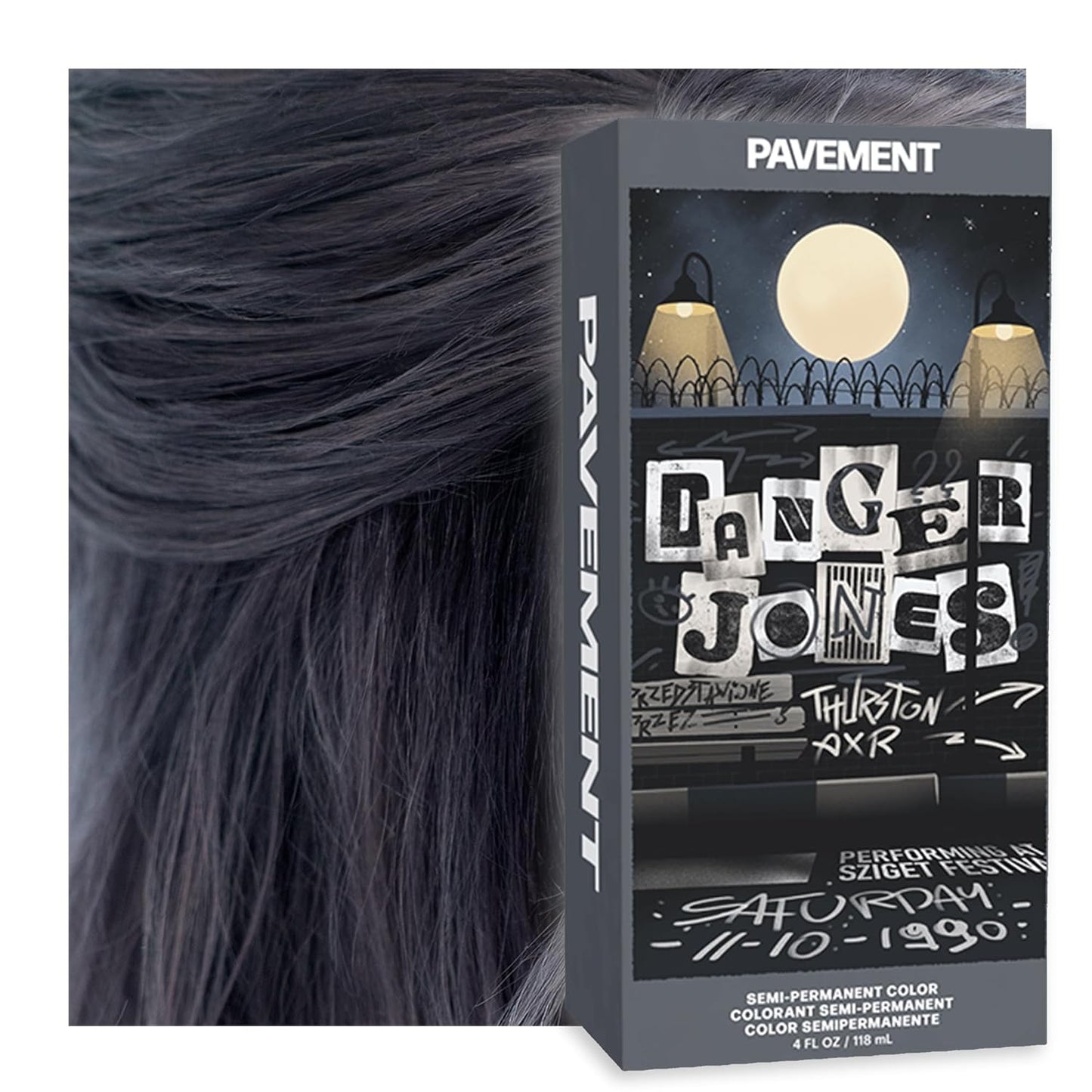Adrenaline Neon Green Semi-Permanent Hair Color - Vibrant, Long-Lasting Formula